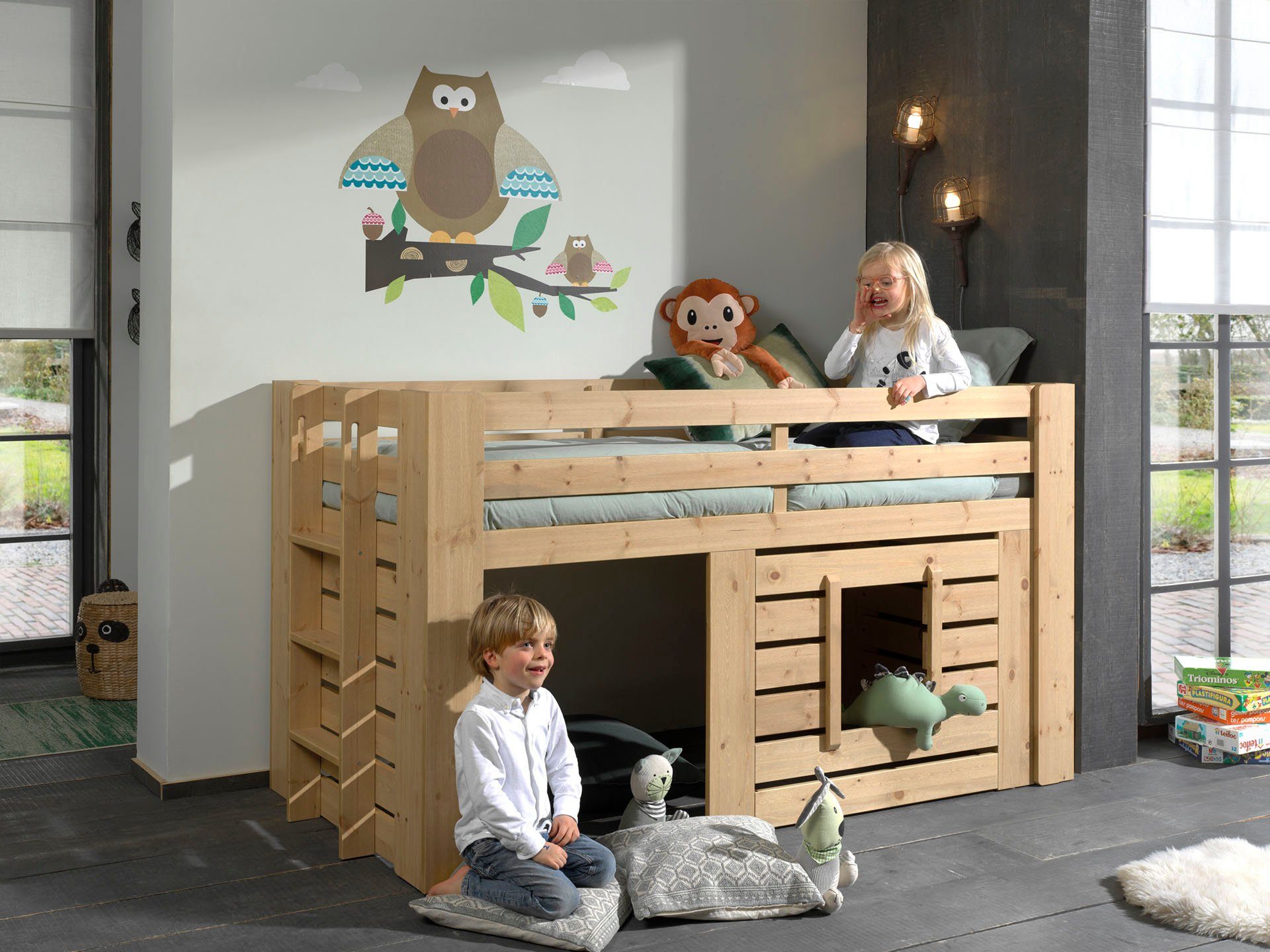 Home affaire Kinderledikant Oliver Tienerbed, bedhuis