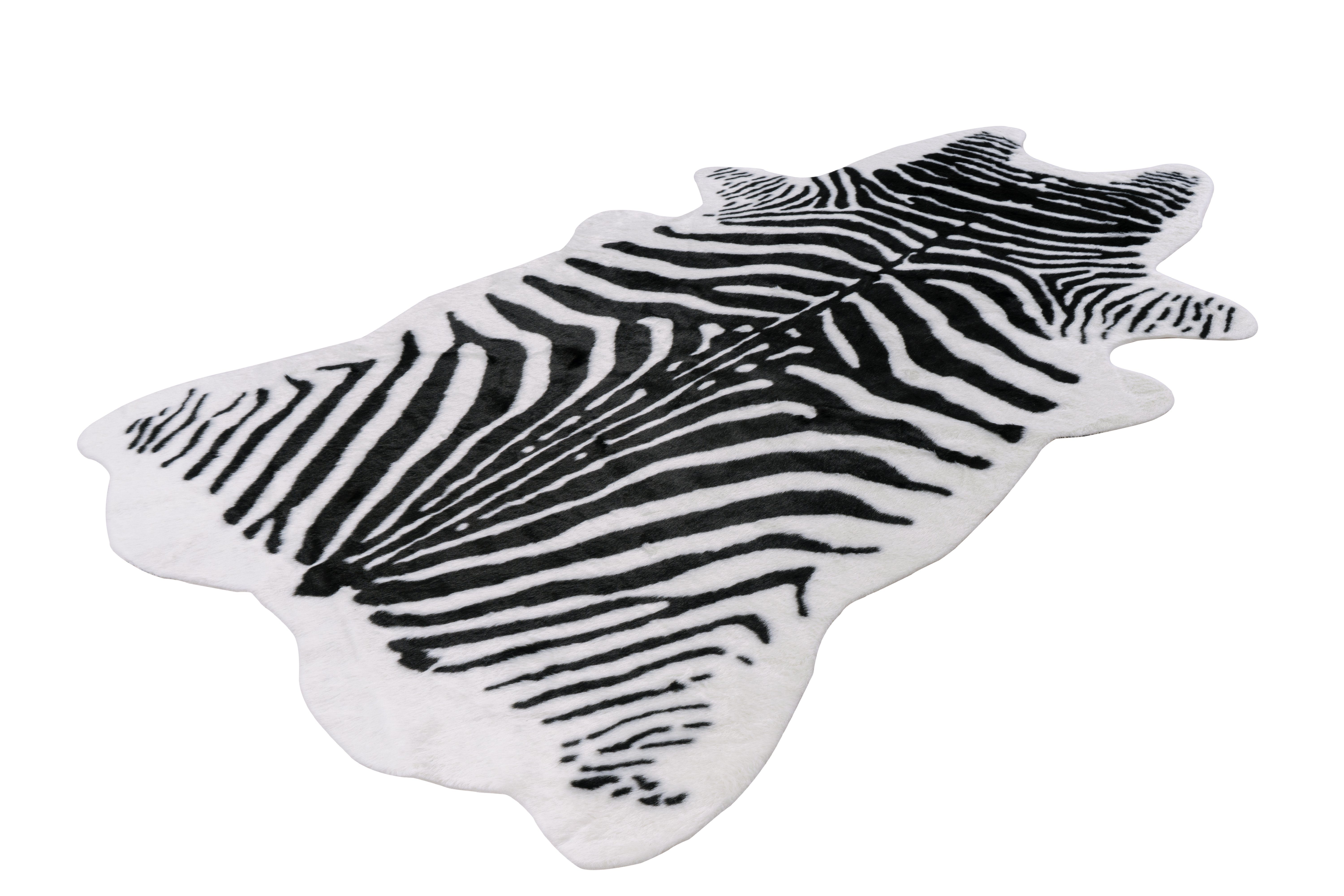 Kayoom Desert Zebra Vloerkleed Zwart-Wit