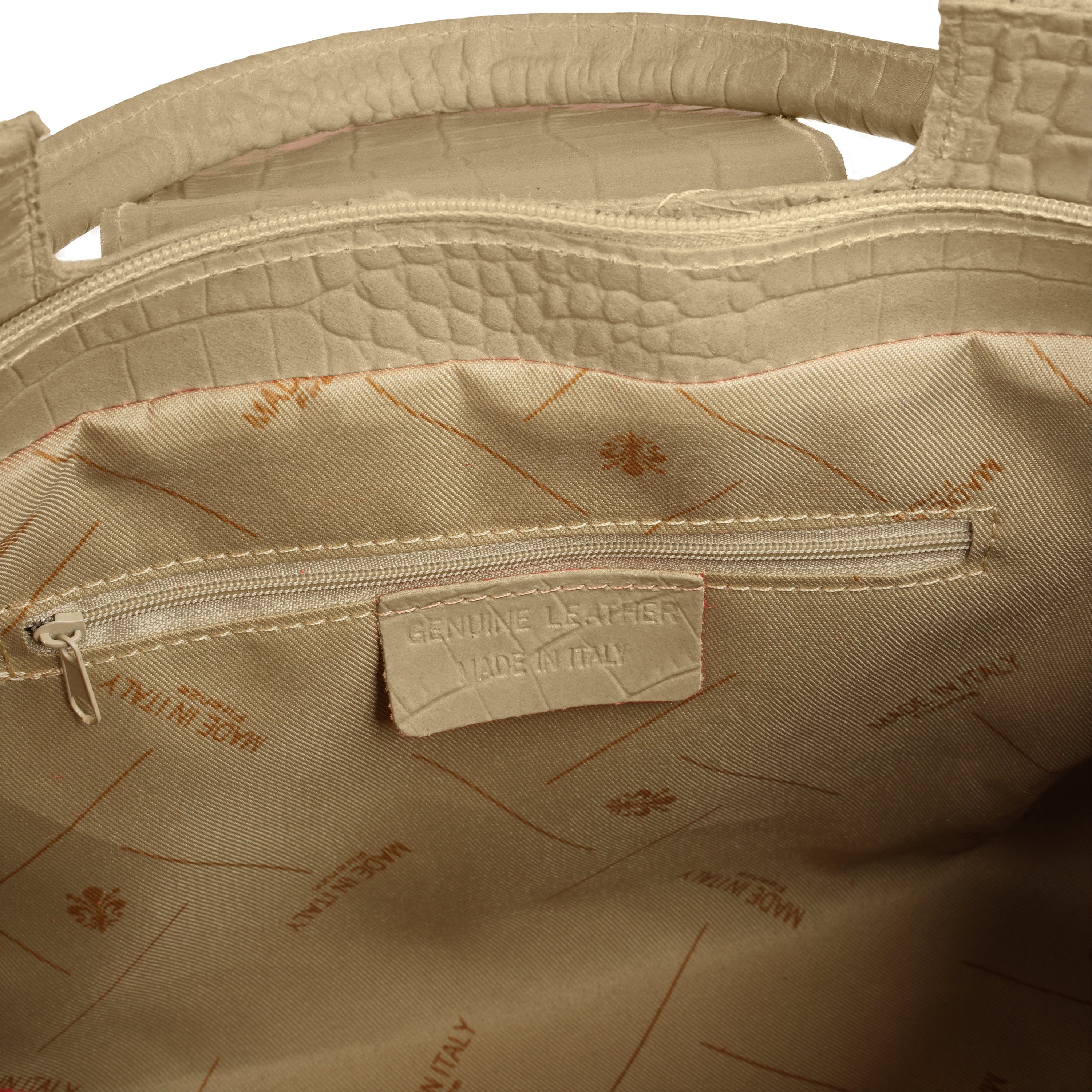 Cluty Tas echt leer, made in italy