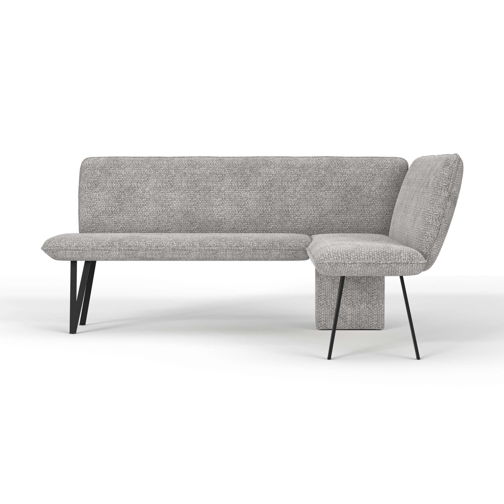 Home affaire Hoekbank Mily Keukenbank, Kussenbank, Eettafelbank, 205x164 cm Moderne bank en kleuren, aantal zitplaatsen: 5, vrij in de ruimte te plaatsen