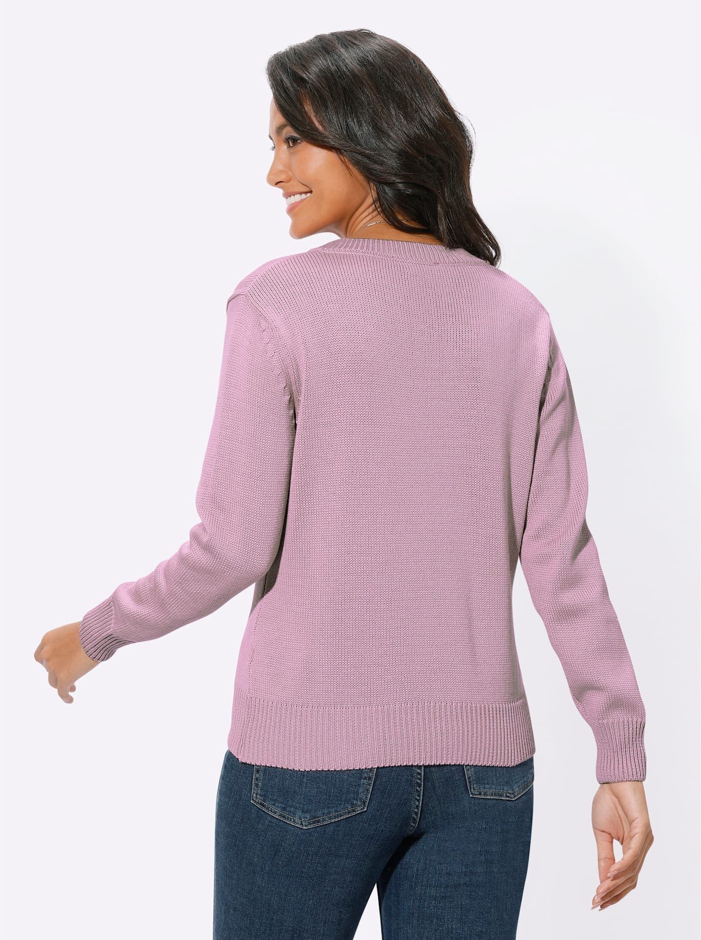 Casual Looks Trui met V-hals Trui