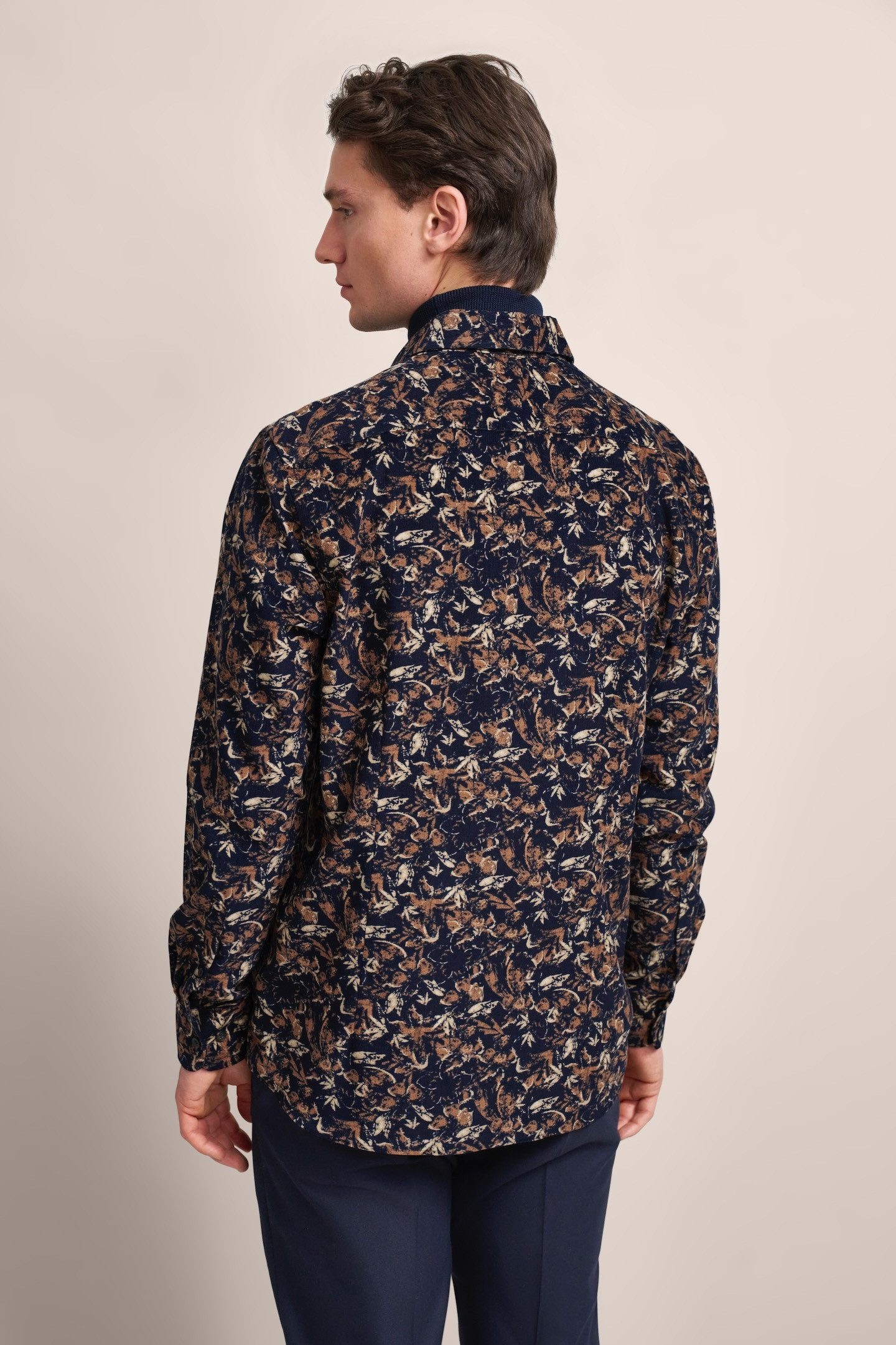 Bugatti Overhemd met lange mouwen met grafische print