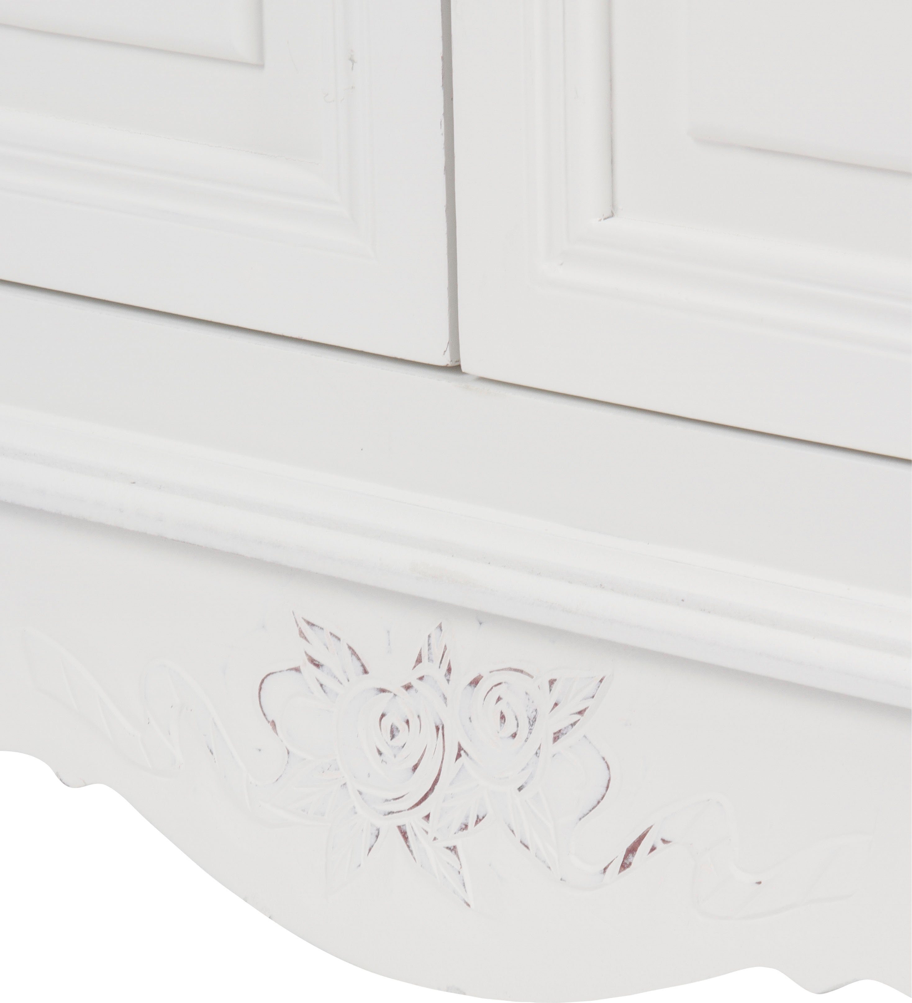my Flair Kast Elegance Kast, met roosmotieven in landhuisstijl, gebogen modellen