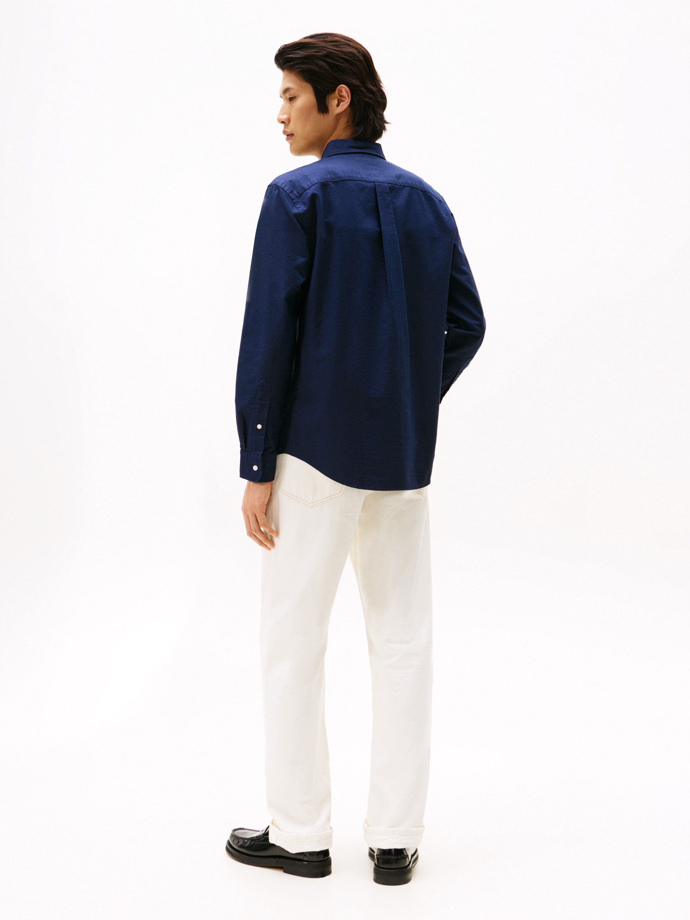 Tommy Hilfiger Overhemd met lange mouwen SOLID HERITAGE OXFORD RF SHIRT