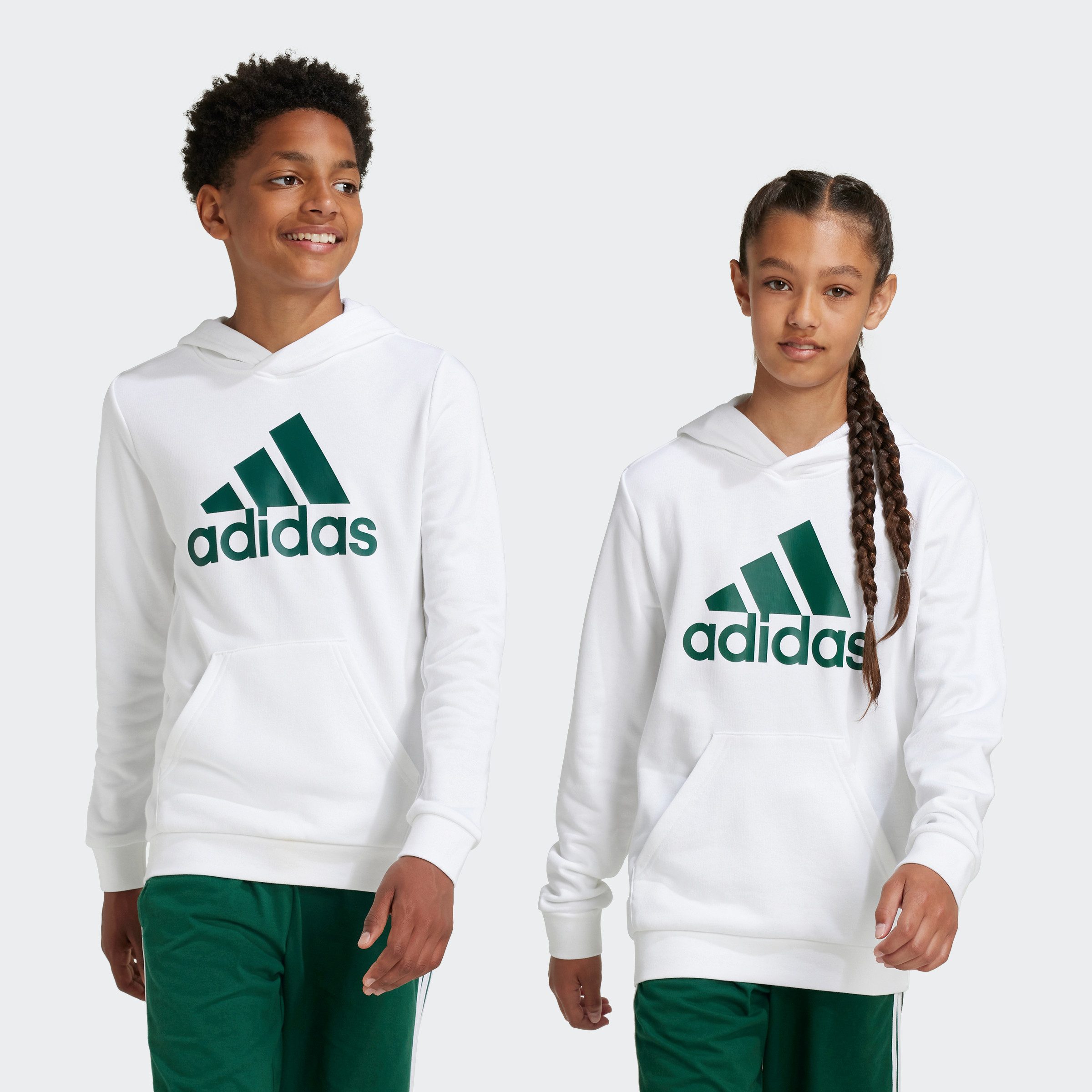 Adidas Sportswear Hoodie BIG LOGO ESSENTIALS COTTON HOODIE