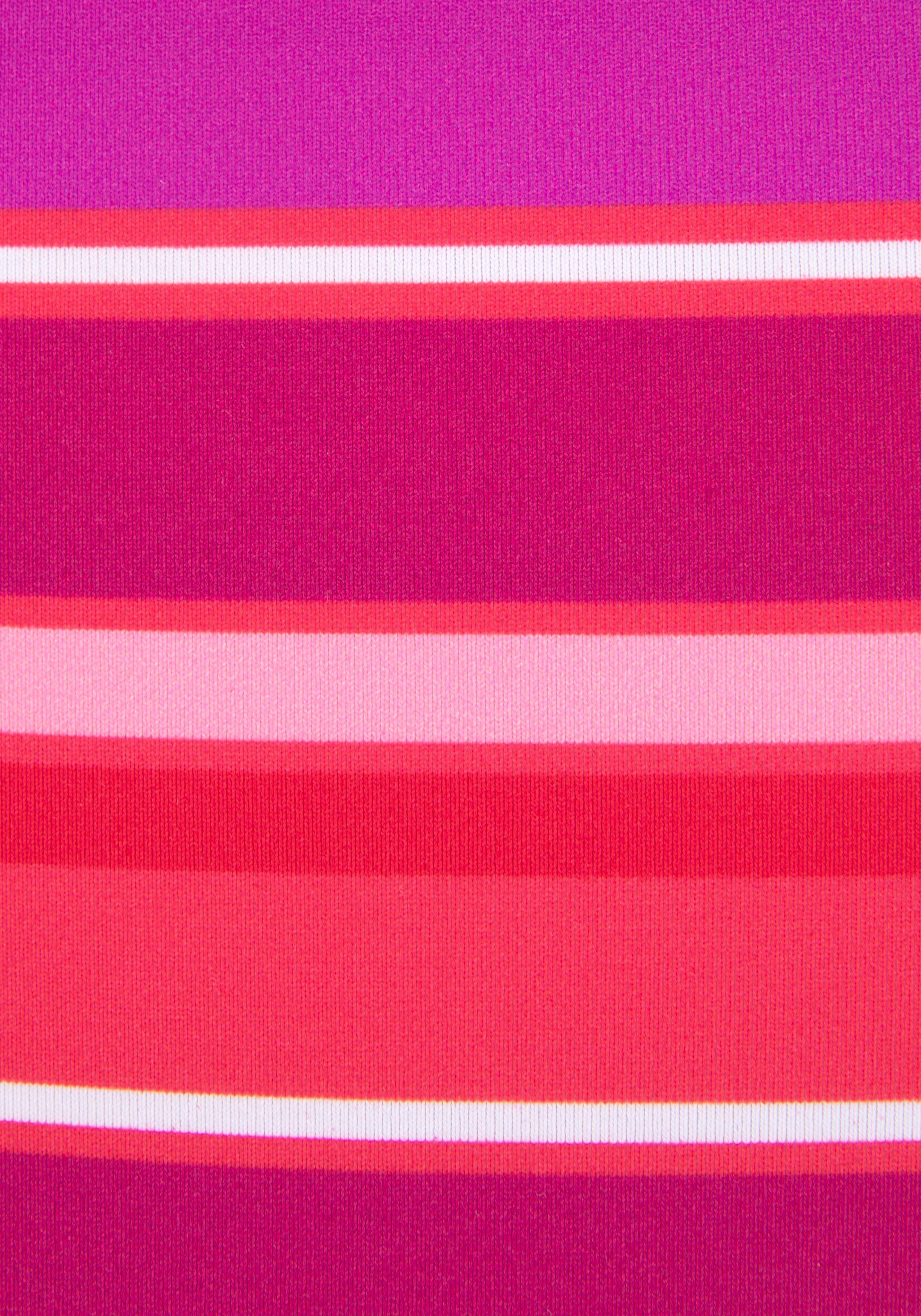 s.Oliver RED LABEL Beachwear Bikinibroekje Fun met omslagband en trendy streep-ontwerp