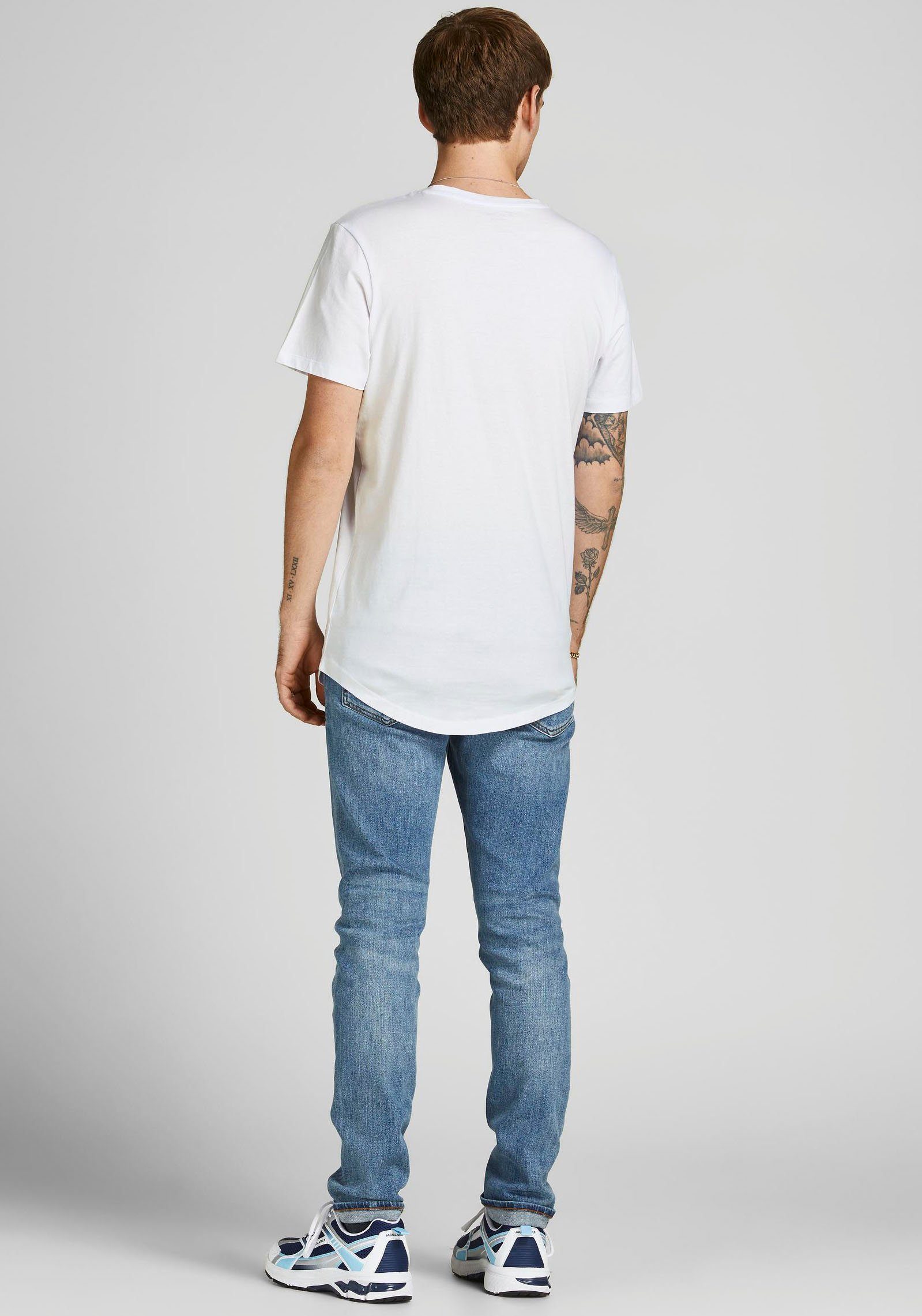 Jack & Jones Shirt met ronde hals JJENOA TEE SS CREW NECK 7PK MP NOOS (set, 7-delig)