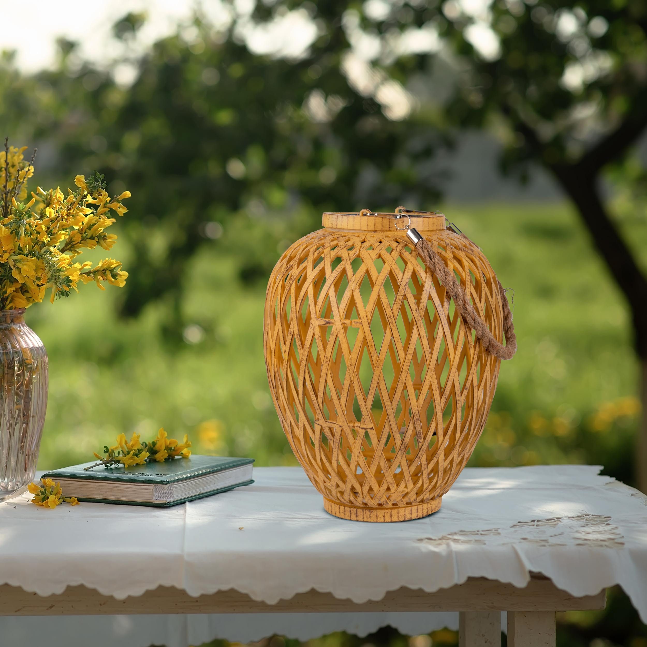 näve Led-solarlamp 2-delig set mand-/solardecoratieverlichting "CESTO" (1 stuk)
