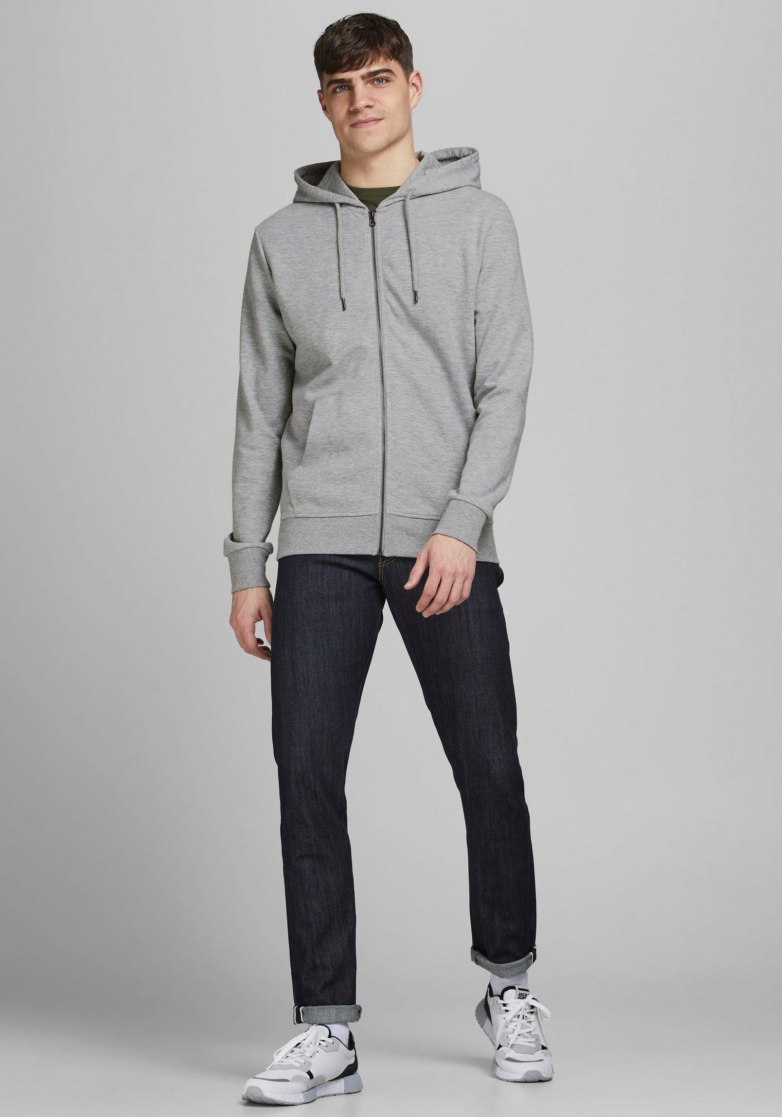 Jack & Jones Capuchonsweatvest BASIC SWEAT ZIP HOOD