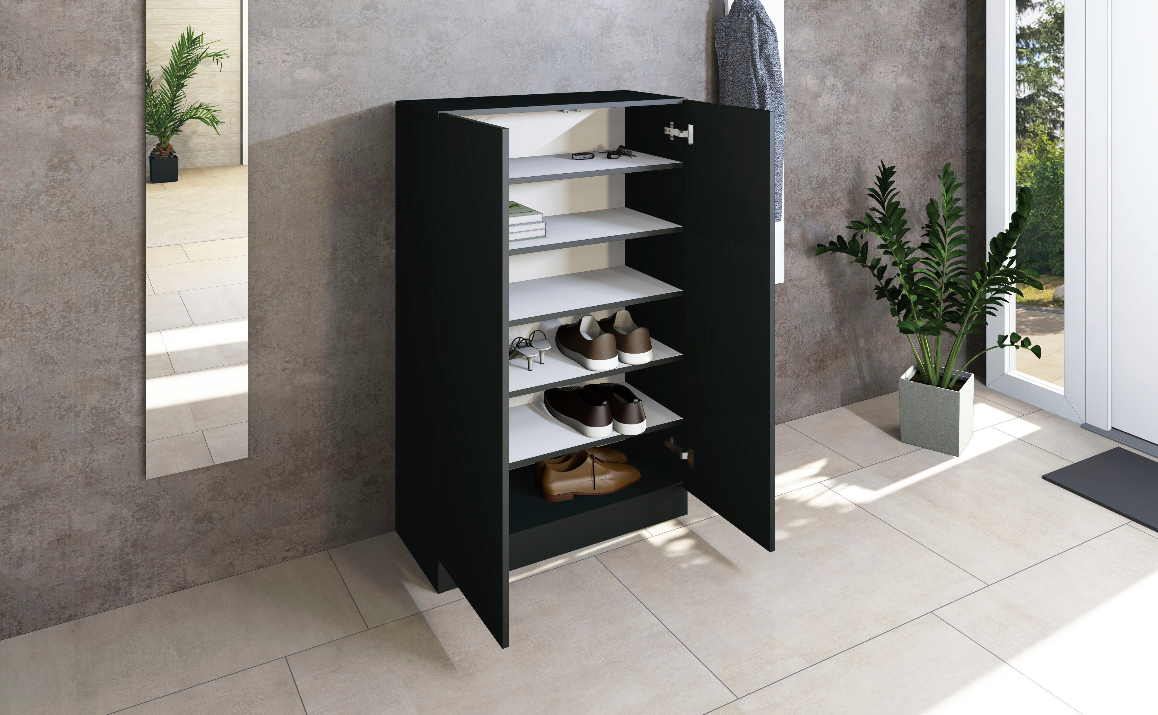 borchardt Möbel Schoenenkast Vaasa3 Breedte 76 cm