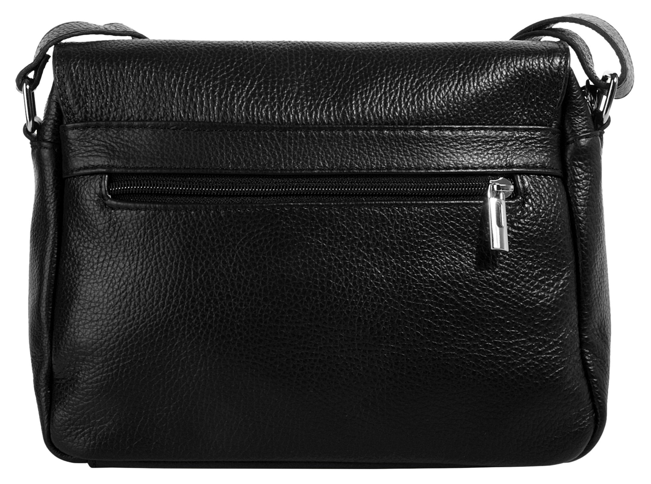 Samantha Look Schoudertas echt leer, made in italy
