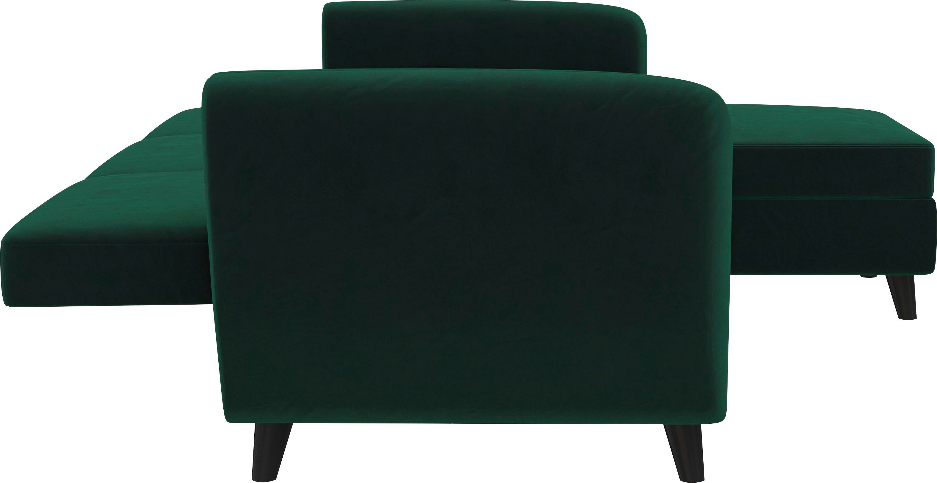 Dorel Home Hoekbank Perry, L-vorm Rugleuning, verschillende kleurvarianten, zithoogte 43 cm, breedte 219 cm