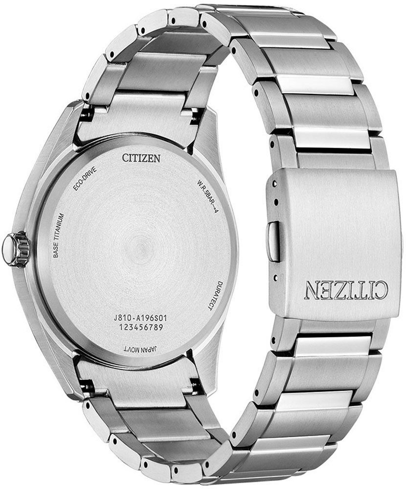 Citizen Solarhorloge AW1641-81L Polshorloge, herenhorloge, titanium, datum