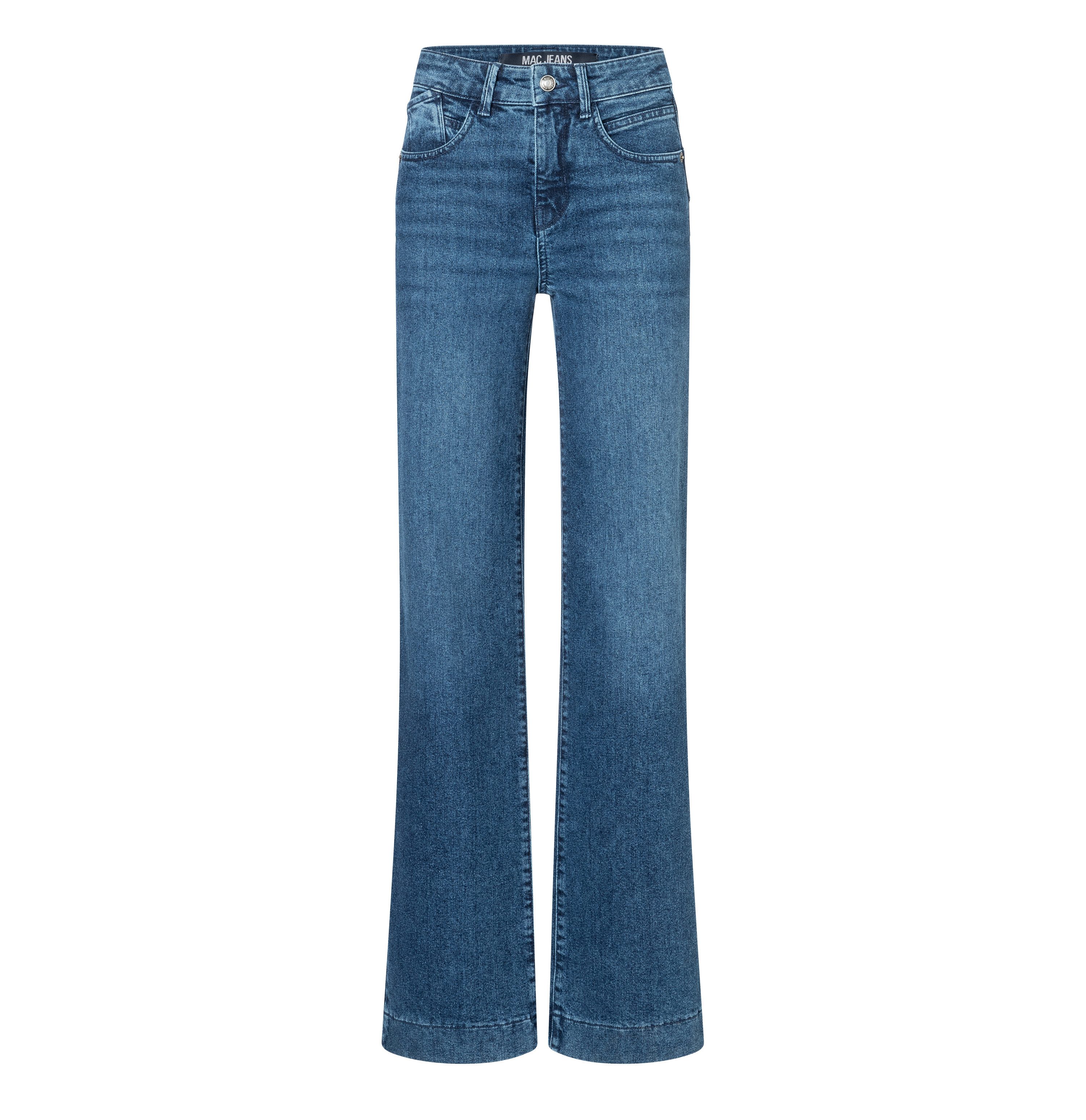 MAC Jerseybroek Shirt-broek Palazzo Cropped
