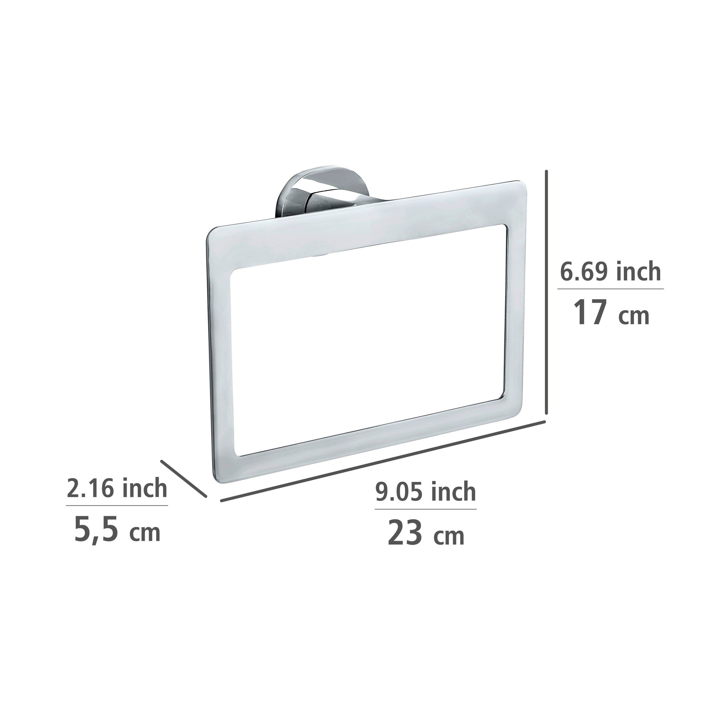 WENKO Handdoekring UV-Loc® Maribor bevestigen zonder boren