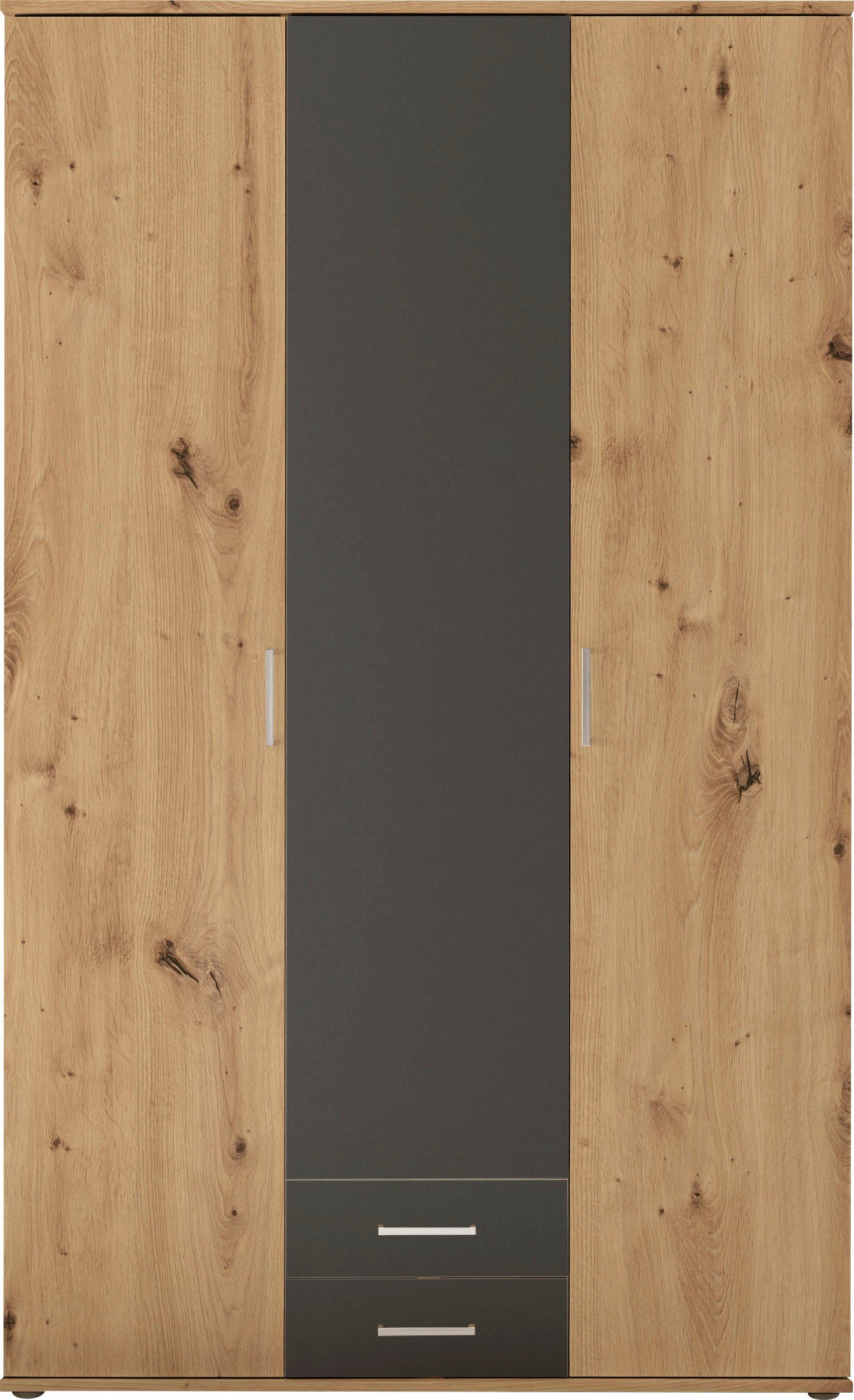 Schlafkontor Kledingkast Marburg bestseller kast garderobe met lades Slaapkamerkast in topkwaliteit, in 2 breedtes kledingkasten maat 119,6 cm x