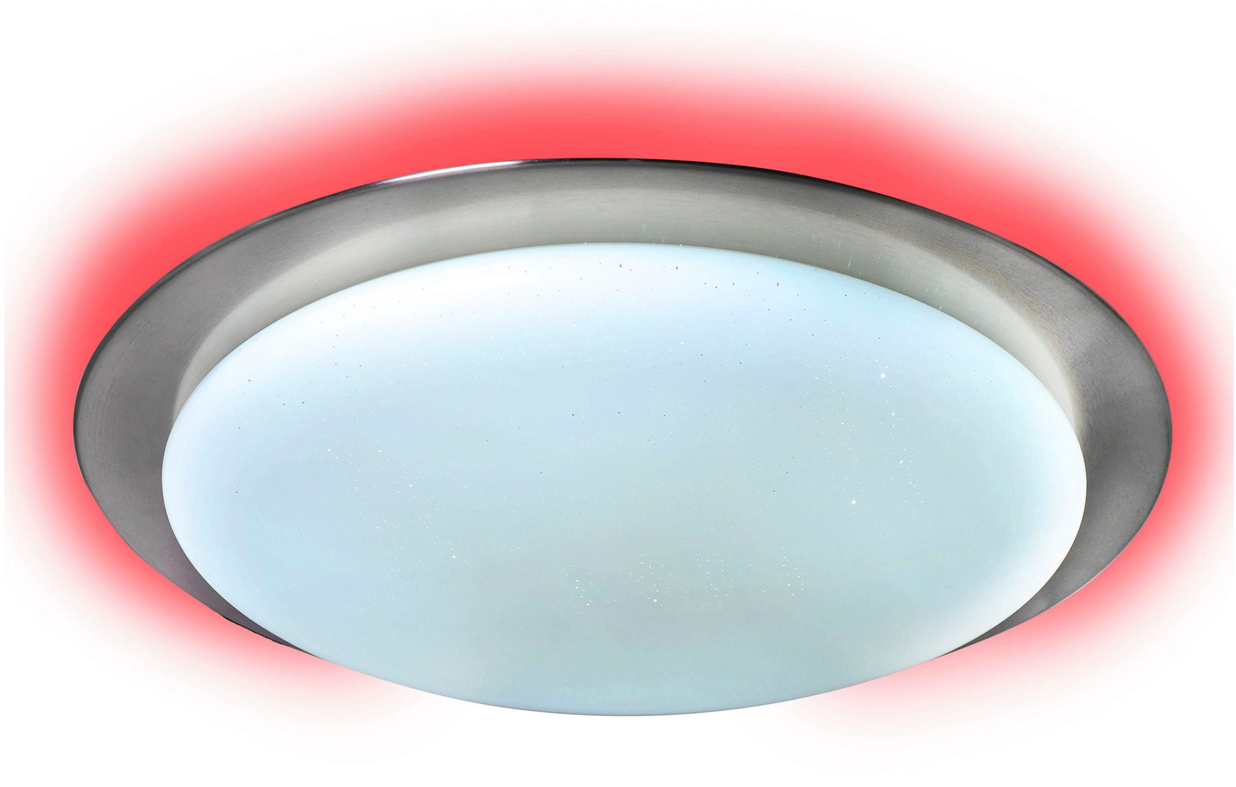 näve Led-plafondlamp Triëst Lampenkap kristaleffect, nachtlampje, CCT, RGB-frameverlichting, dimbaar (1 stuk)
