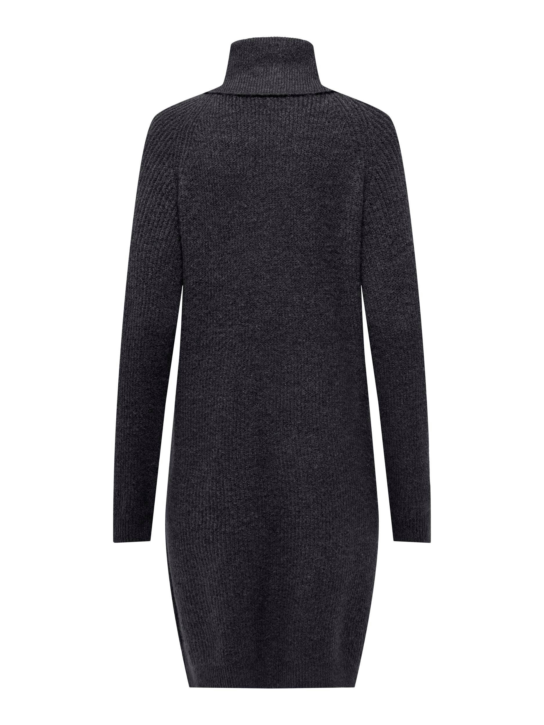 Only Gebreide jurk ONLSILLY LS ROLLNECK DRESS BF KNT