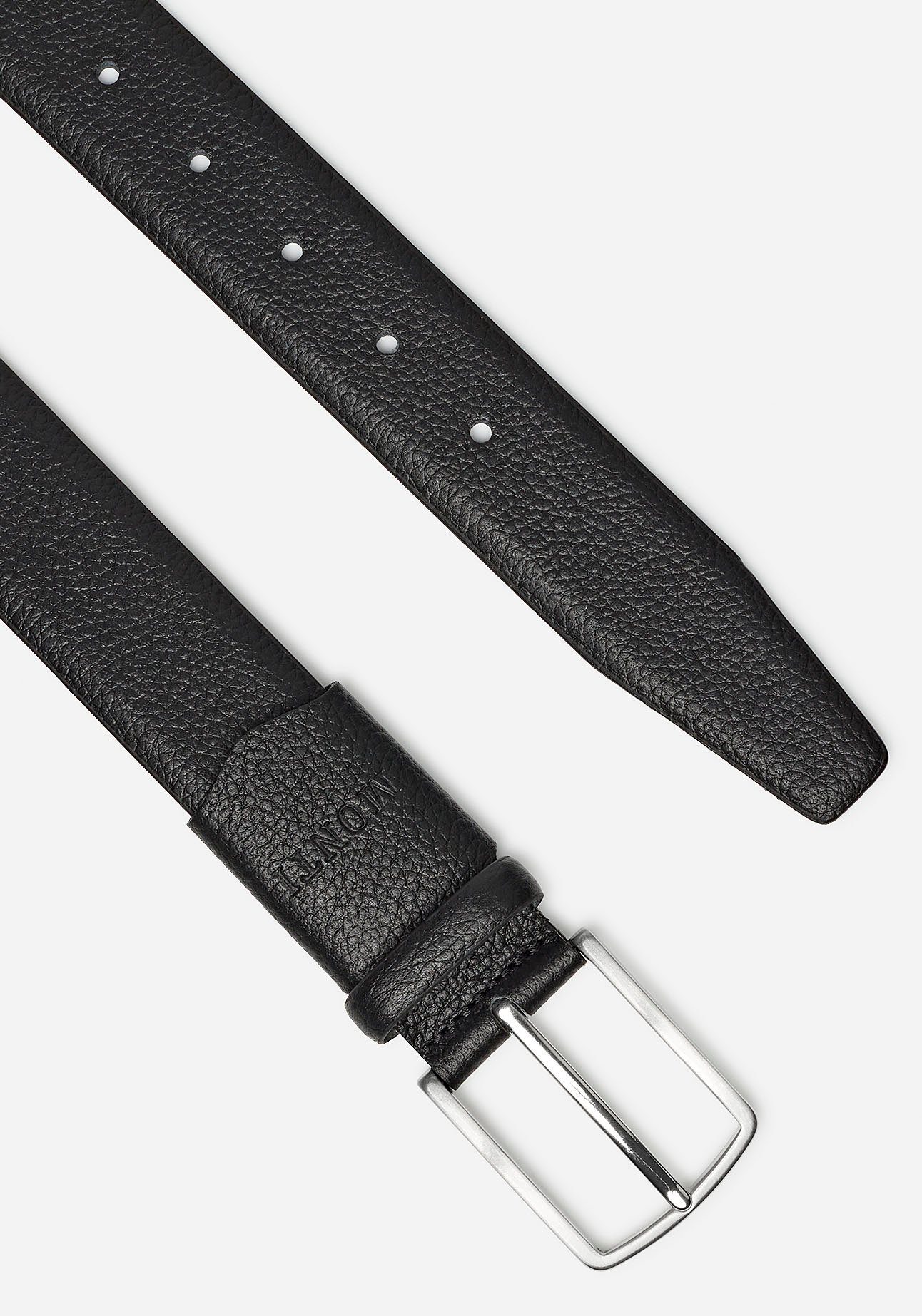 MONTI Synthetische riem Moskau 3,5 cm breed, met rekband, casual-business-sportief, tot maat 125