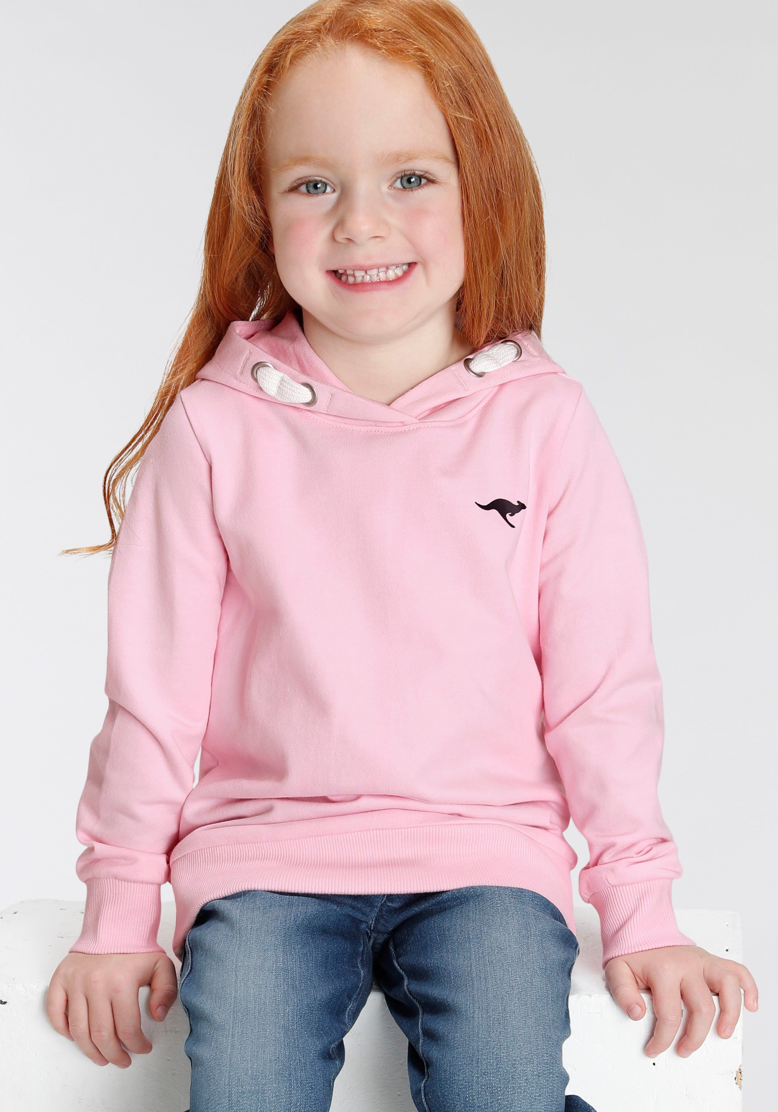 KangaROOS Hoodie Kleine meisjes Lange mouwen, heuplange basic pasvorm, stijlvolle print