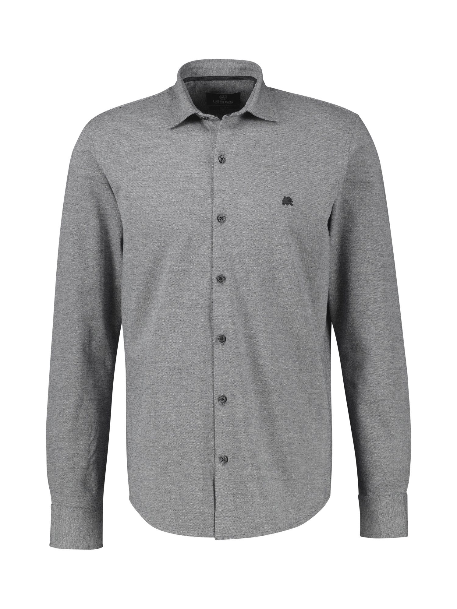 Lerros Overhemd met lange mouwen LERROS Heren Jerseyhemd, Stijl ontmoet comfort