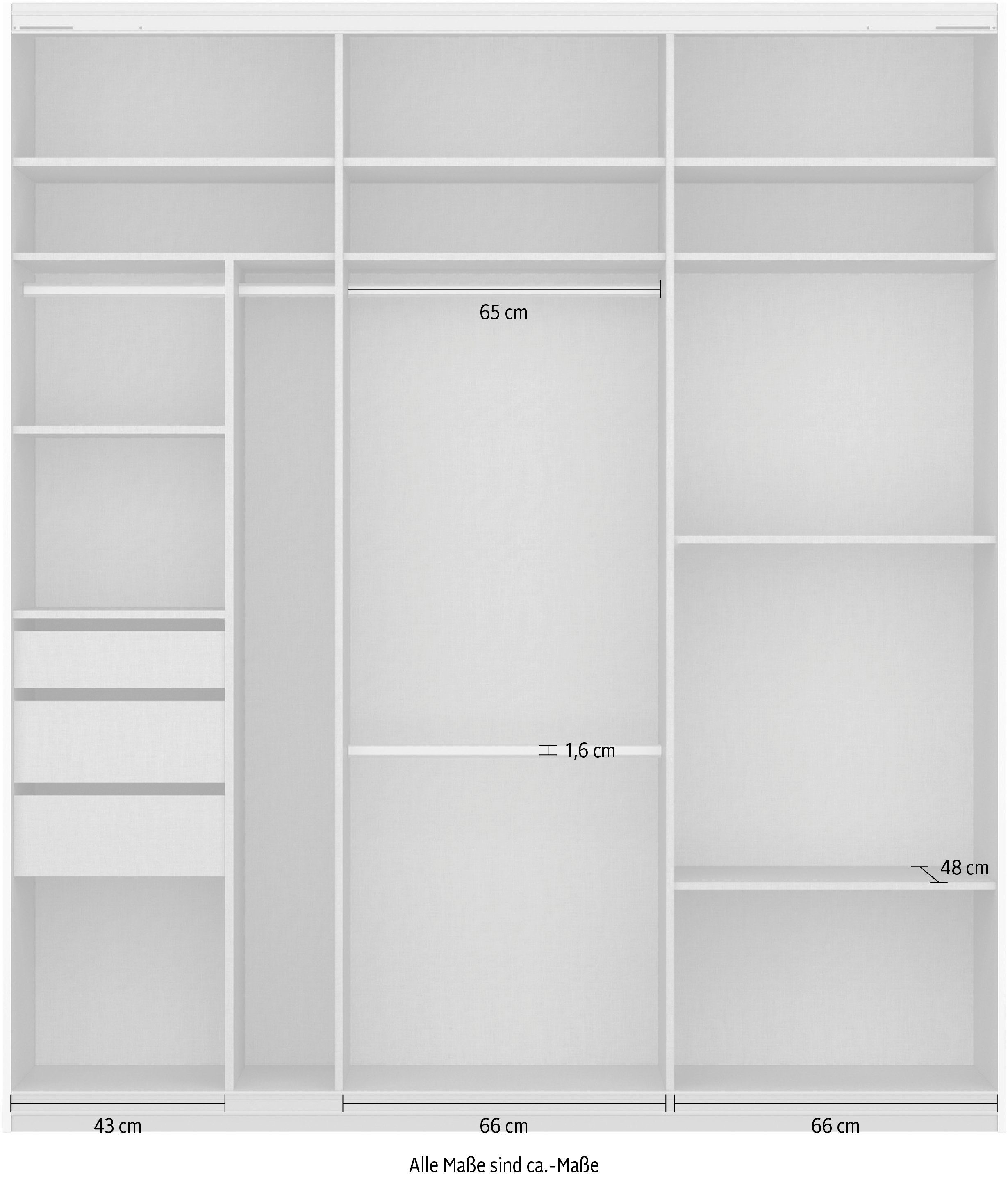rauch Zweefdeurkast Kledingkast kast garderobe linnenkast kleedkamer OTELI