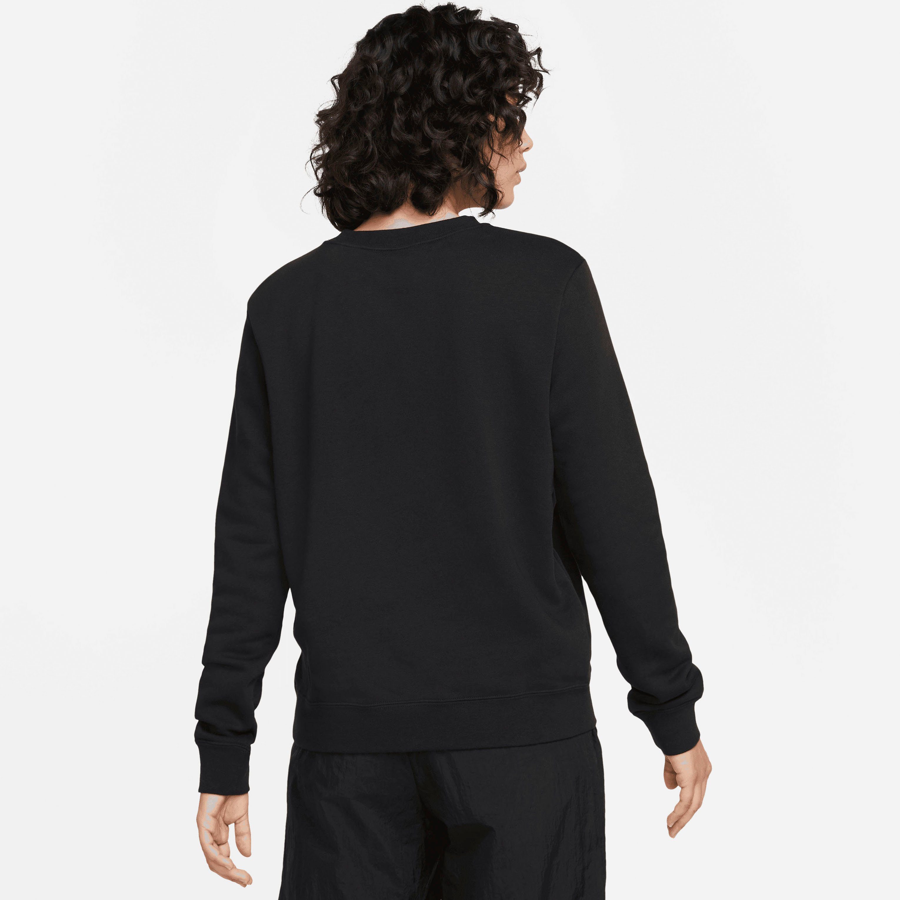 Nike Sportswear Sweatshirt Club Fleece Women's Logo Crew-Neck Sweatshirt
