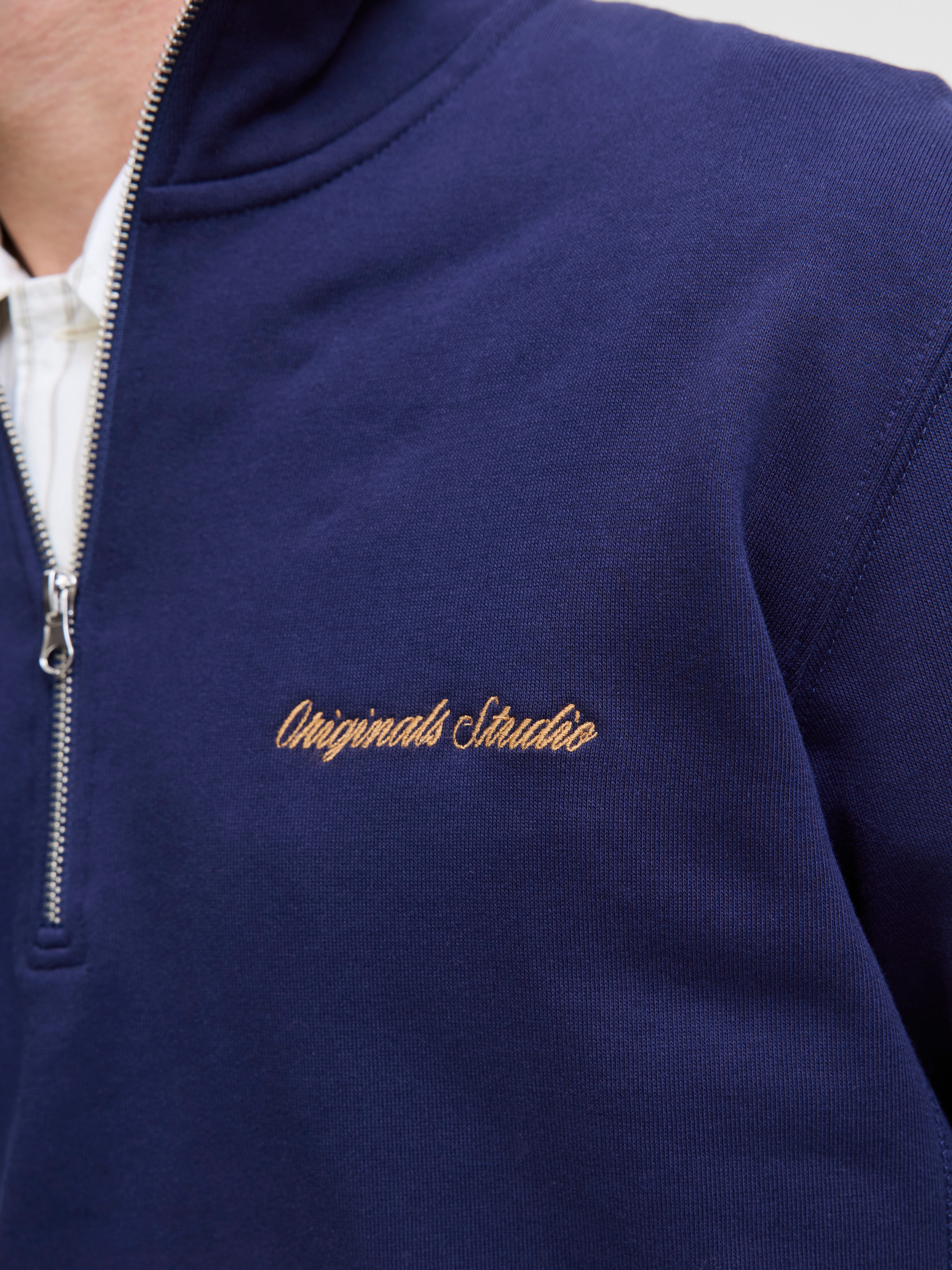Jack & Jones Sweatshirt JORNORREBRO EMB SWEAT HIGH NECK SN