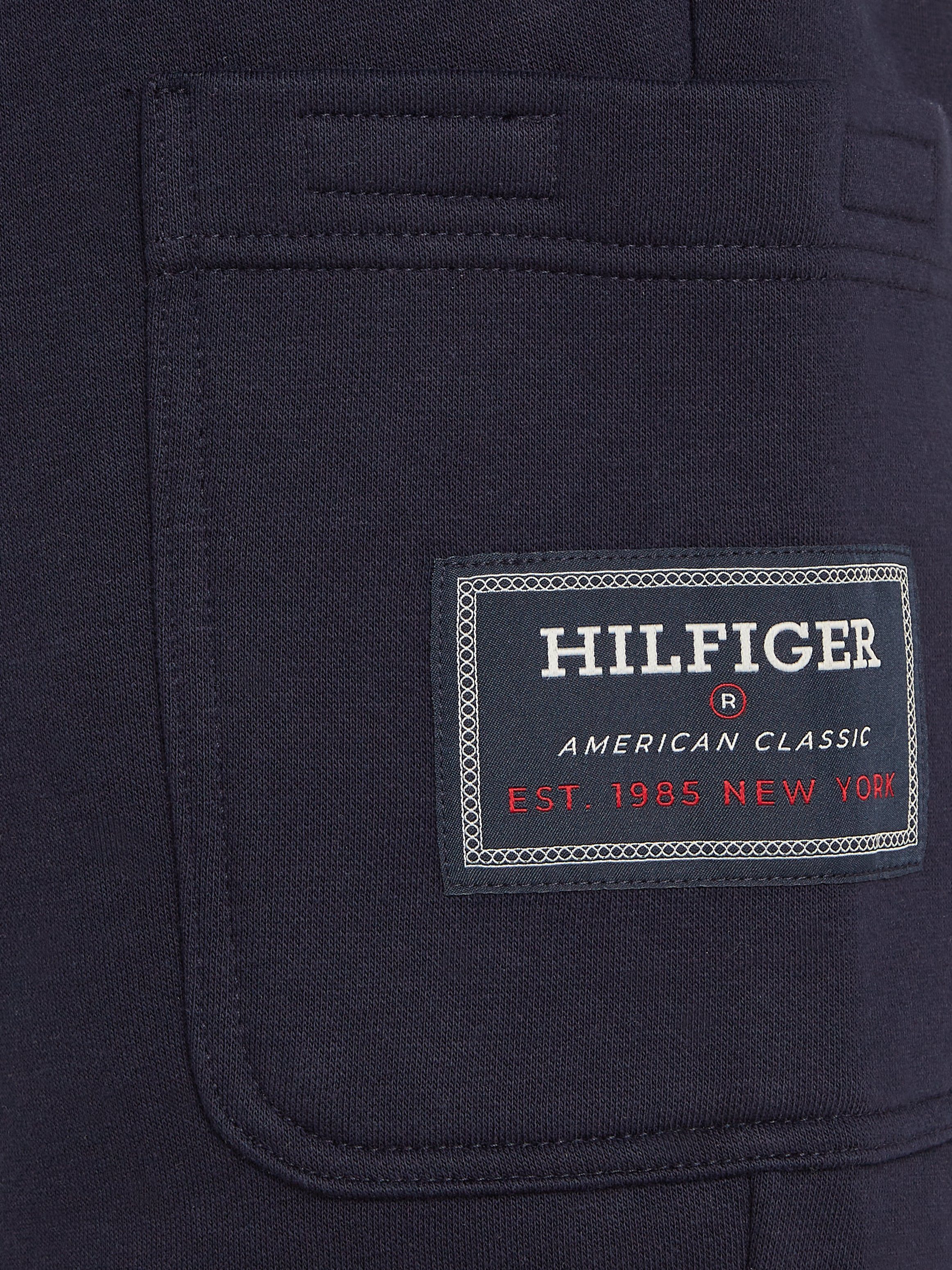 Tommy Hilfiger Sweatshort FLAG LOGO BADGE SWEATSHORTS