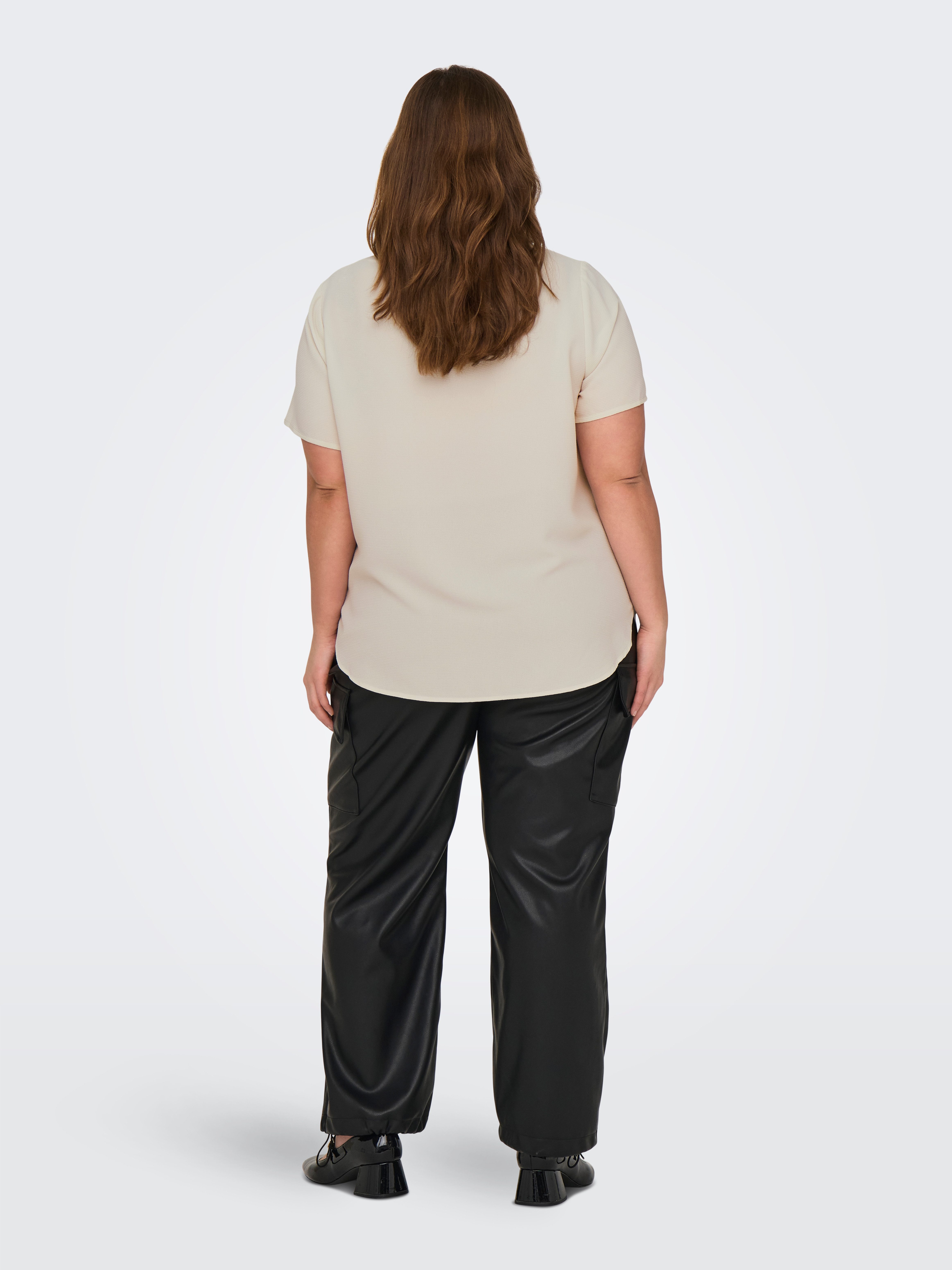 ONLY CARMAKOMA Shirtblouse CARVICA SS TOP WVN NOOS