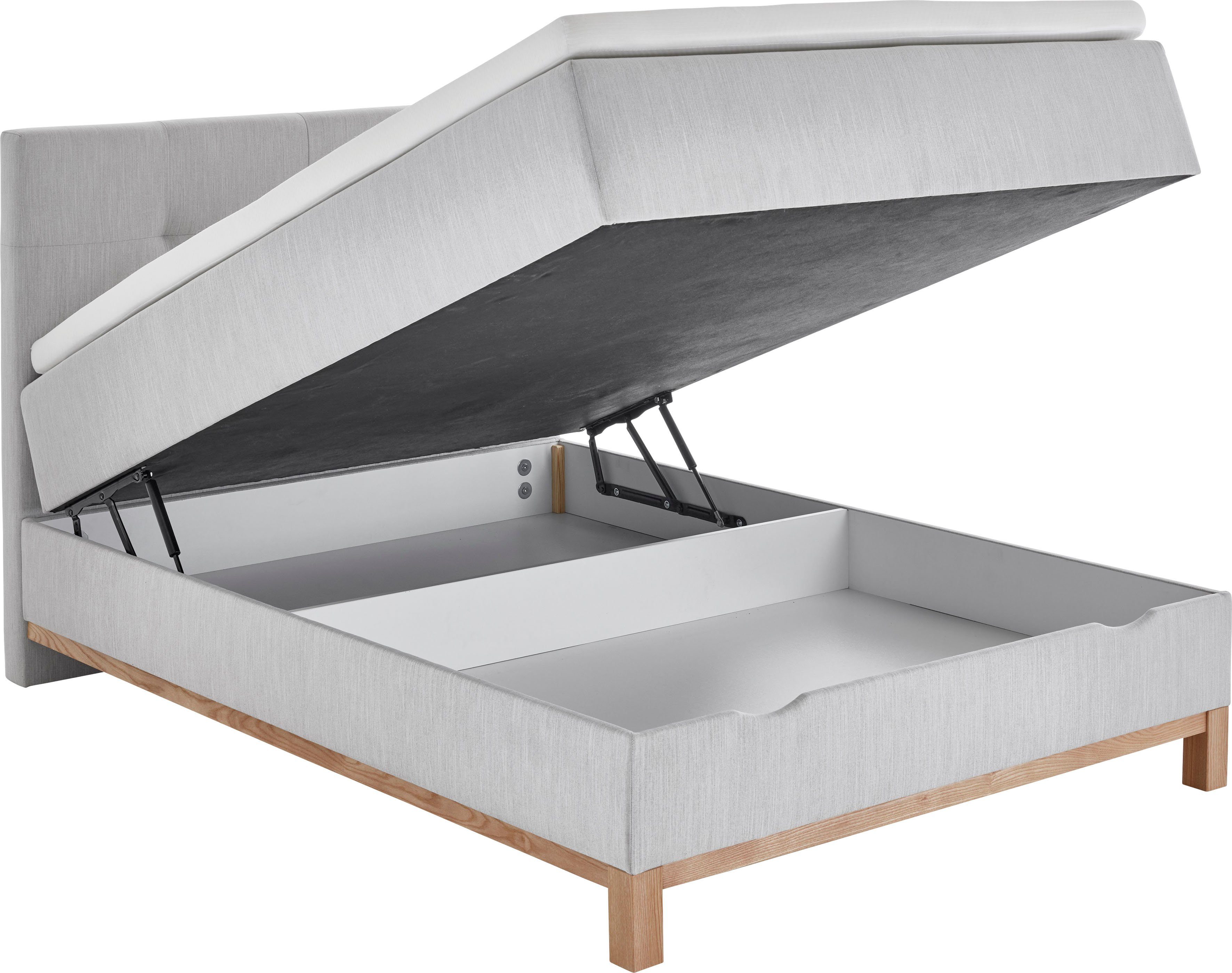 meise.möbel Boxspring Catania met bedkist en topmatras