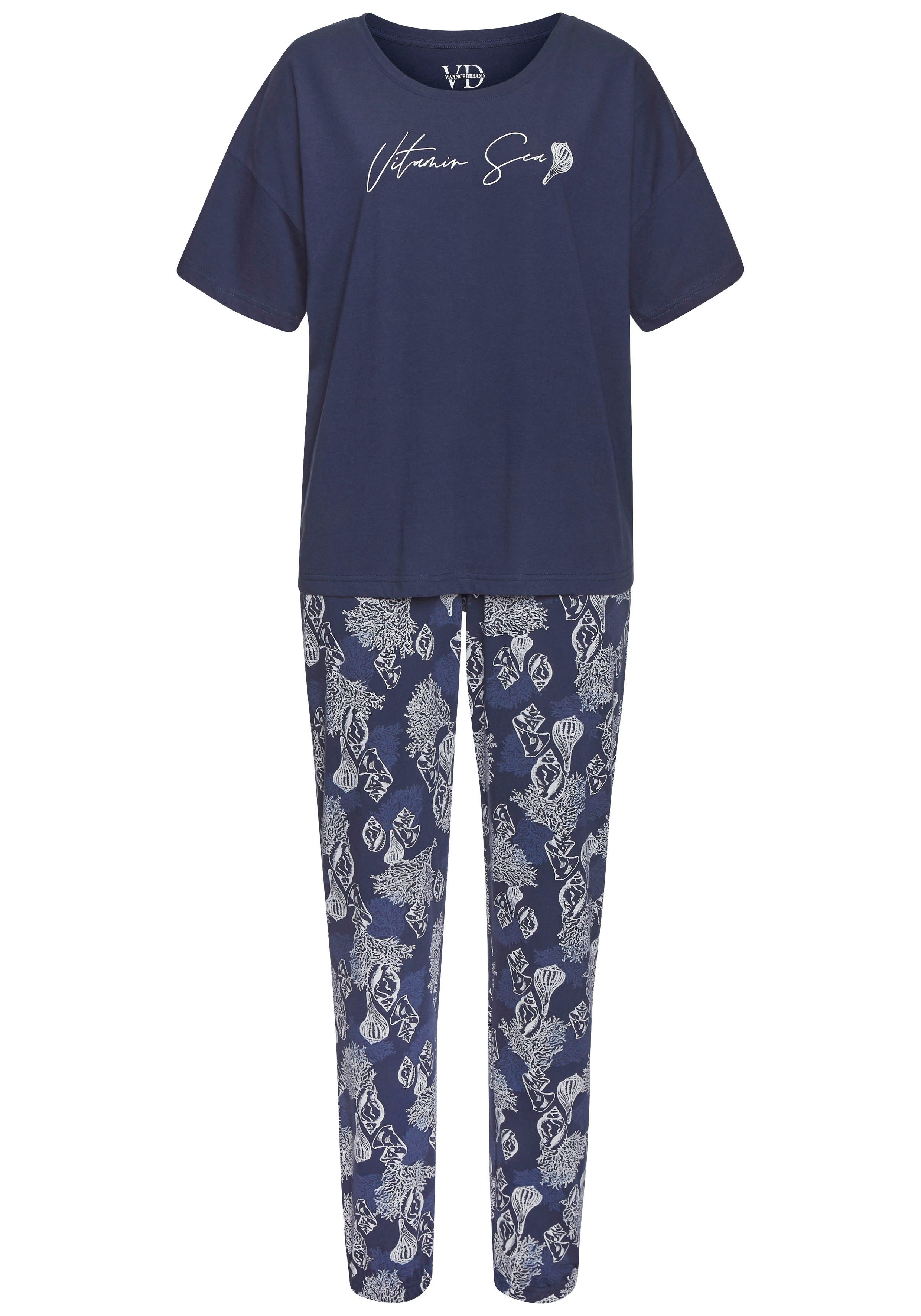 Vivance Dreams Pyjama All-over print (set, 2-delig)