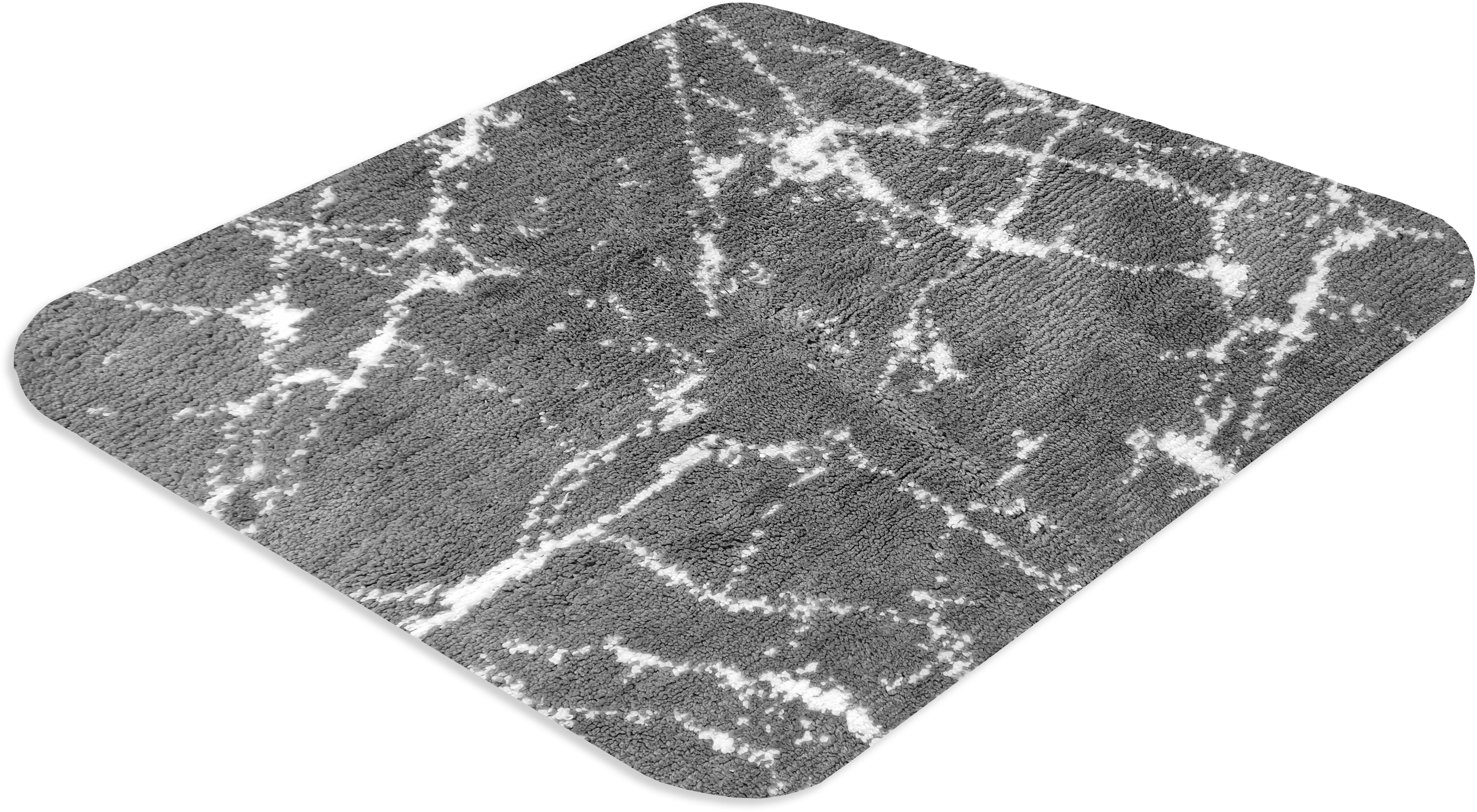 my home Badmat Marble Badmat, marmer-design, ook als 3-delige badmatten set