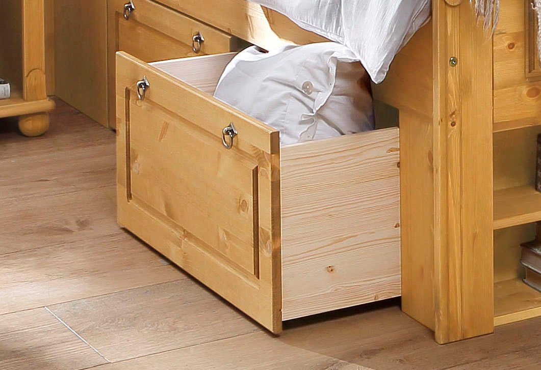 Home affaire Lade TESSIN Onderbedladen op wieltjes, geschikt voor het home affaire bed Tessin (set, 2 stuks) onderbedlades beige