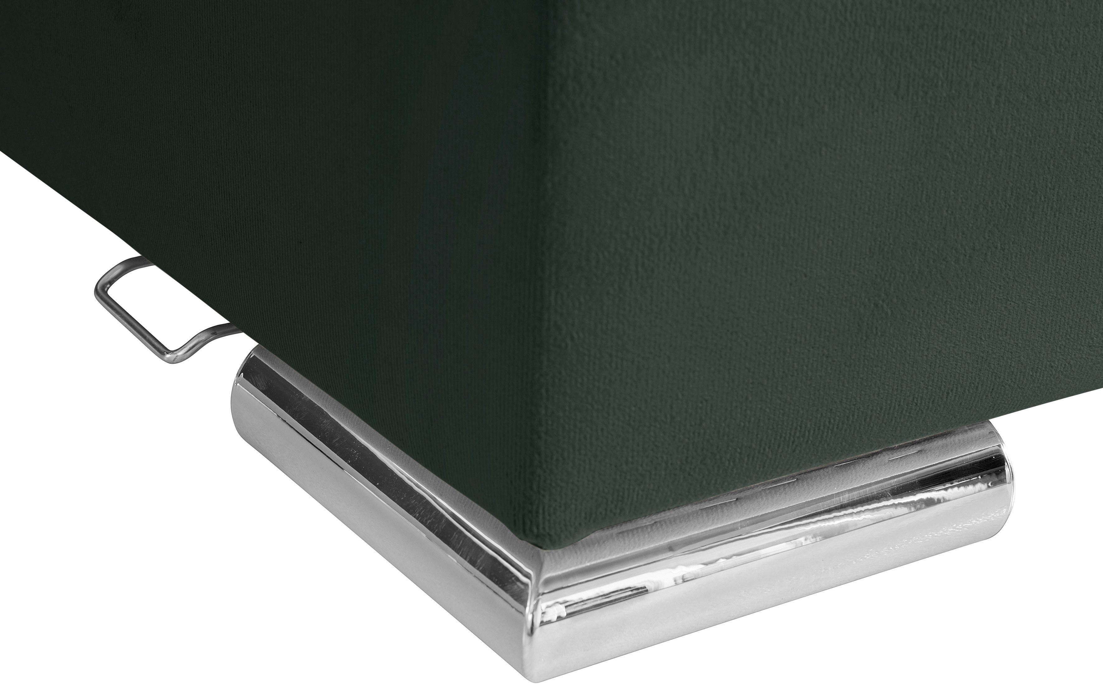 INOSIGN Hoekbank Boxspringbed Night & Day L-vorm met permanente slaapfunctie met armleuning