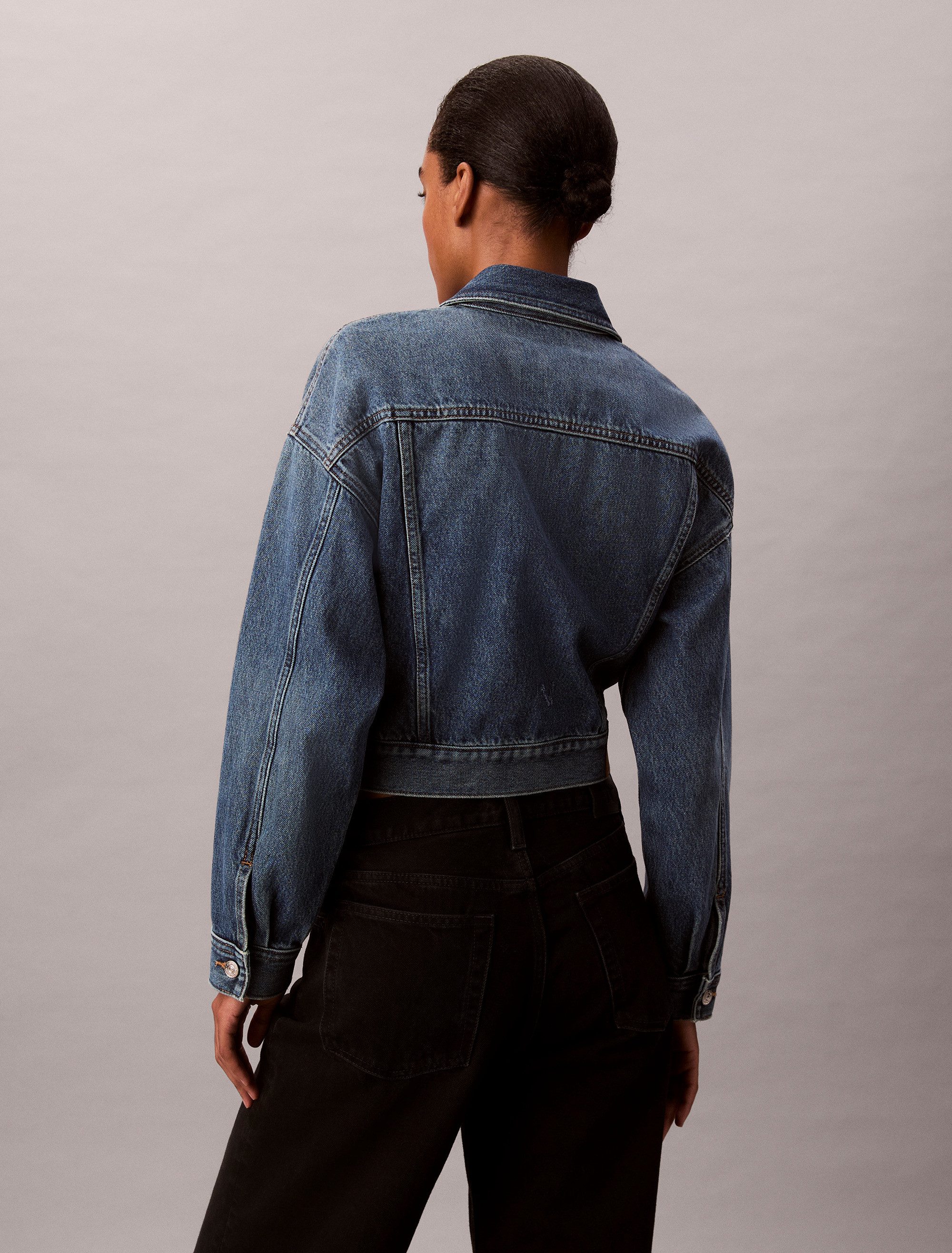 Calvin Klein Jeansjack DENIM CROPPED JACKET