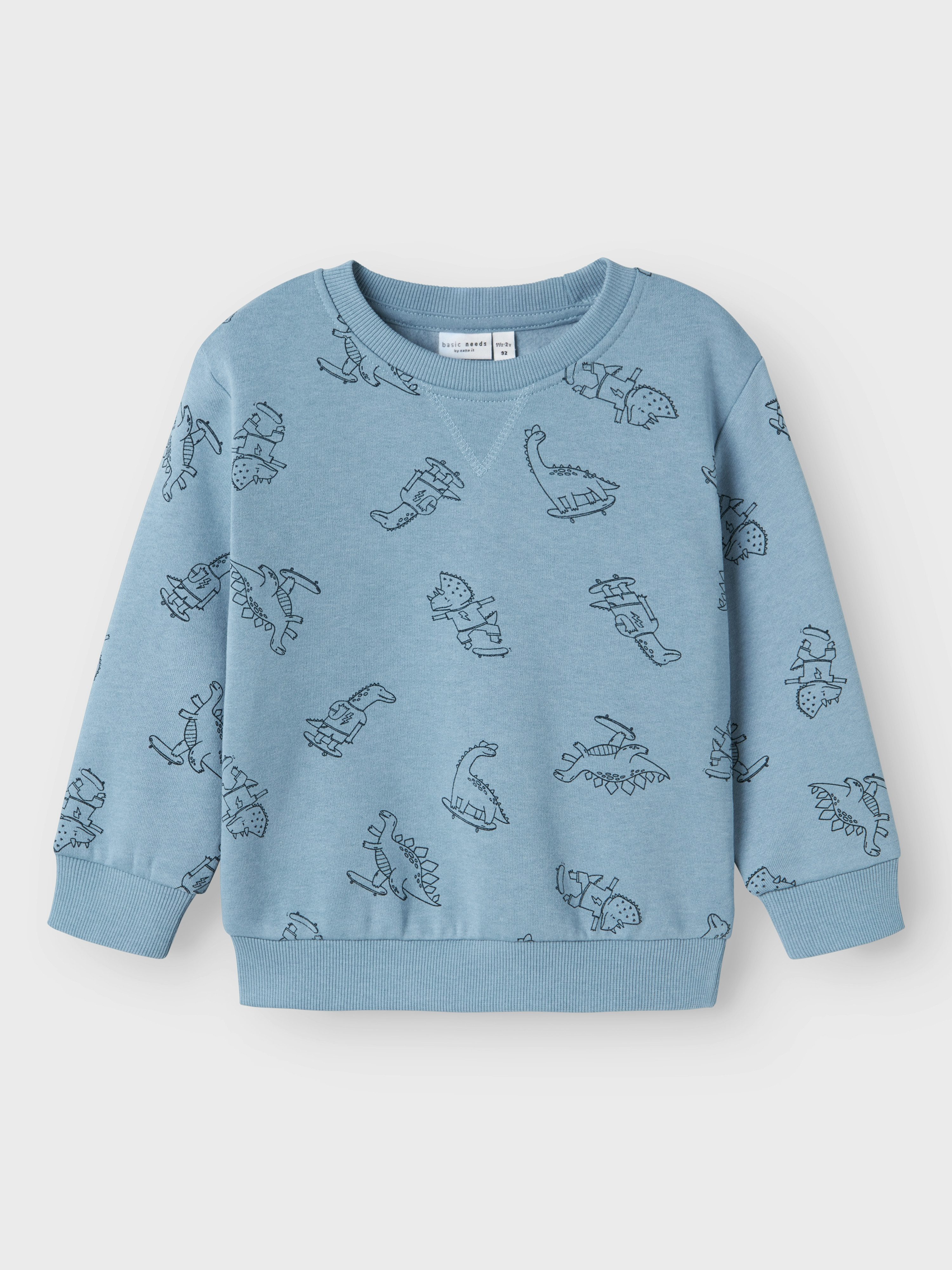 Name It Sweatshirt NMMVIMO LS NREG AOP SWEAT BRU