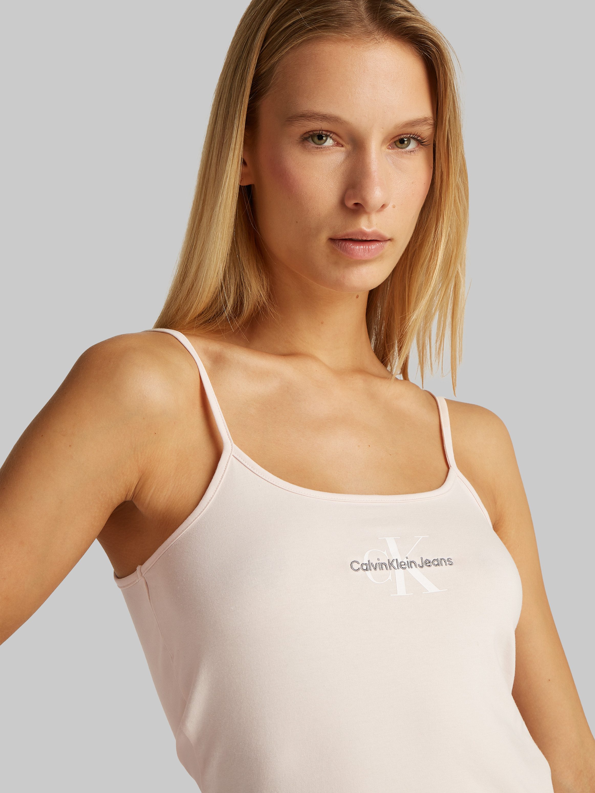 Calvin Klein T-shirt MONOLOGO STRAPPY TANK TOP