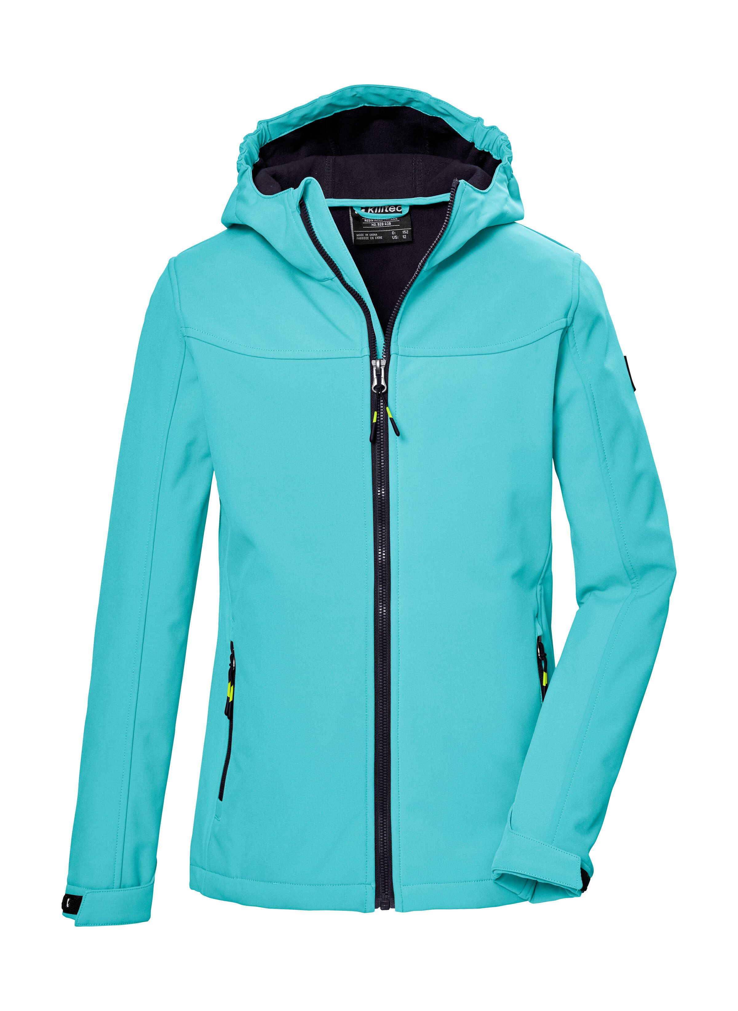 Killtec Softshell-jack KOS 145 GRLS SFTSHLL JCKT meisjes jassen maat 152 blauw