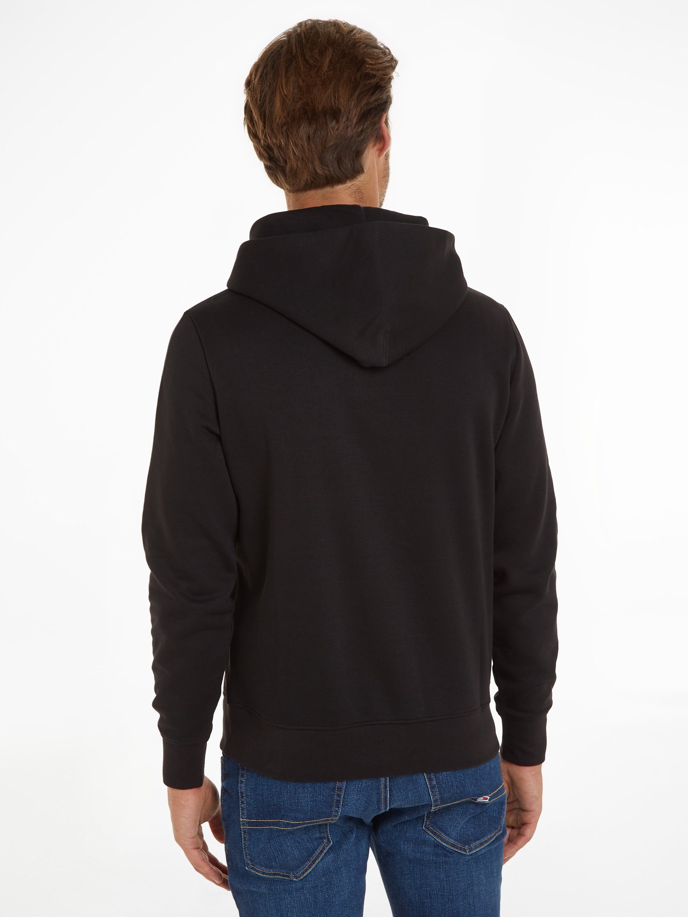 Tommy Hilfiger Hoodie FLAG LOGO HOODY met kangoeroezak voor