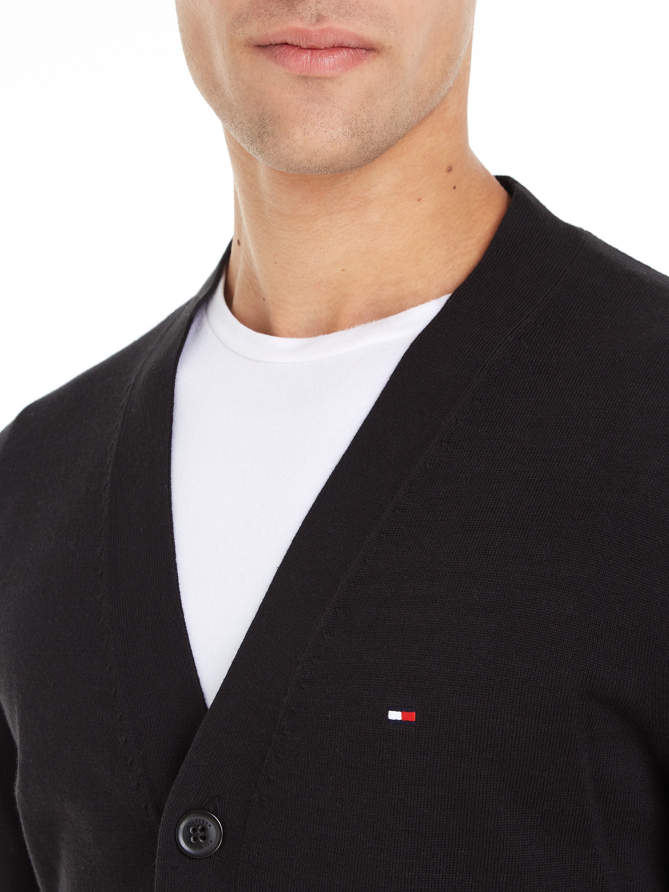 Tommy Hilfiger Vest ESSENTIAL COTTON CARDIGAN