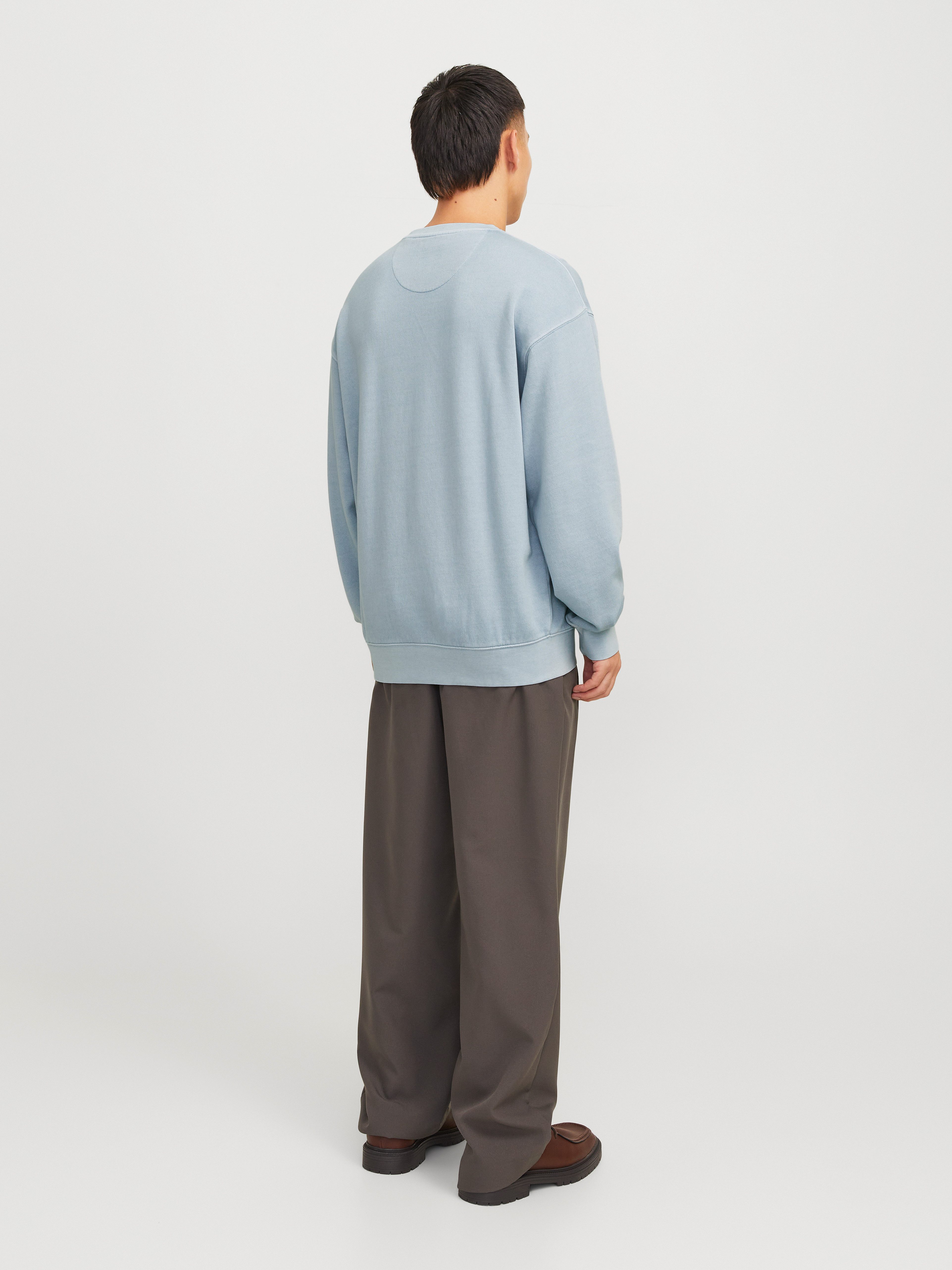 Jack & Jones Sweatshirt JJECHARGE FADED SWEAT CREW NECK NOOS