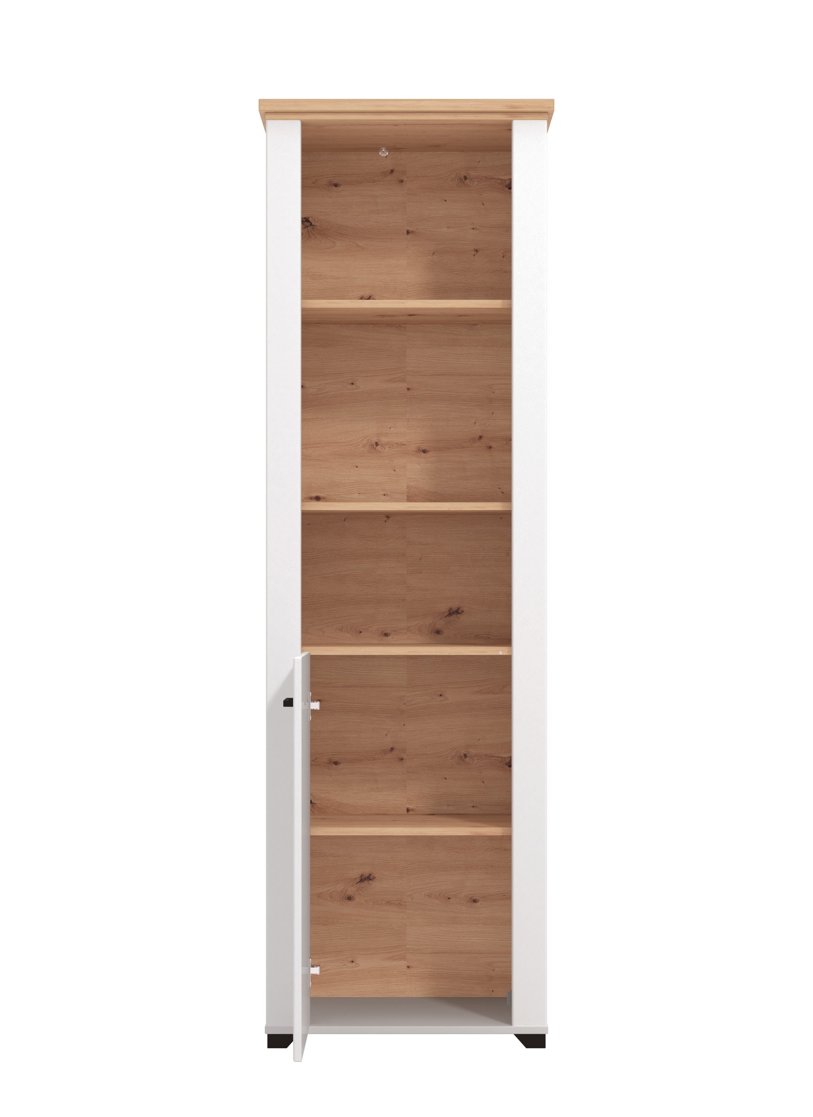 Home affaire Vitrinekast Valencia Breedte 60,5 cm, met 3 open vakken
