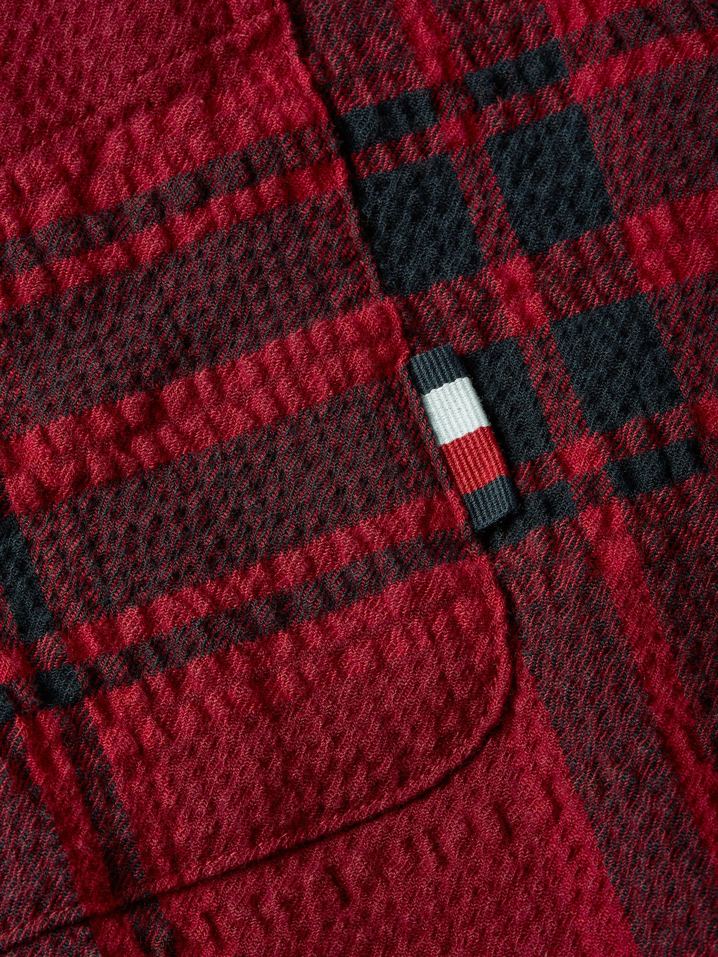 Tommy Hilfiger Overhemd met lange mouwen TONAL TARTAN SHIRT
