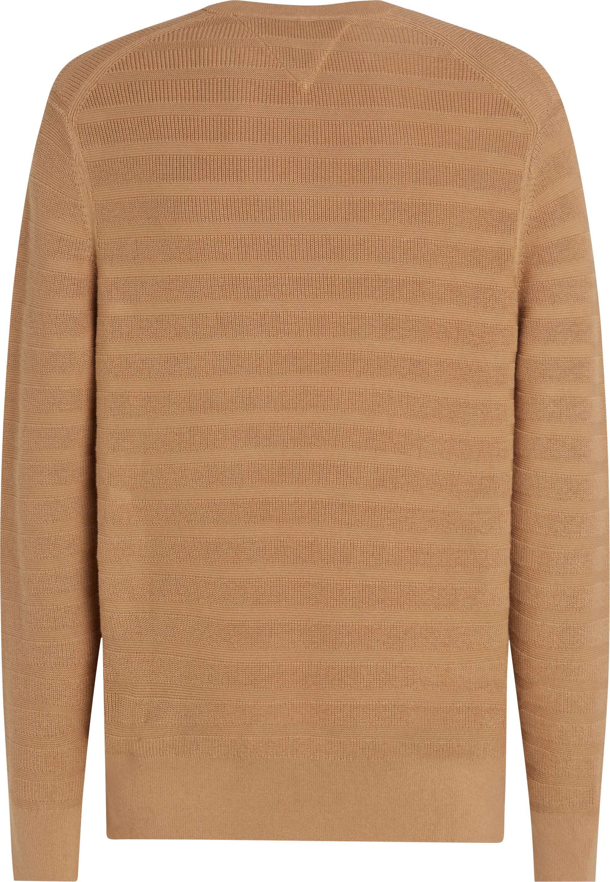 Tommy Hilfiger Trui met ronde hals STRIPE STRUCTURE