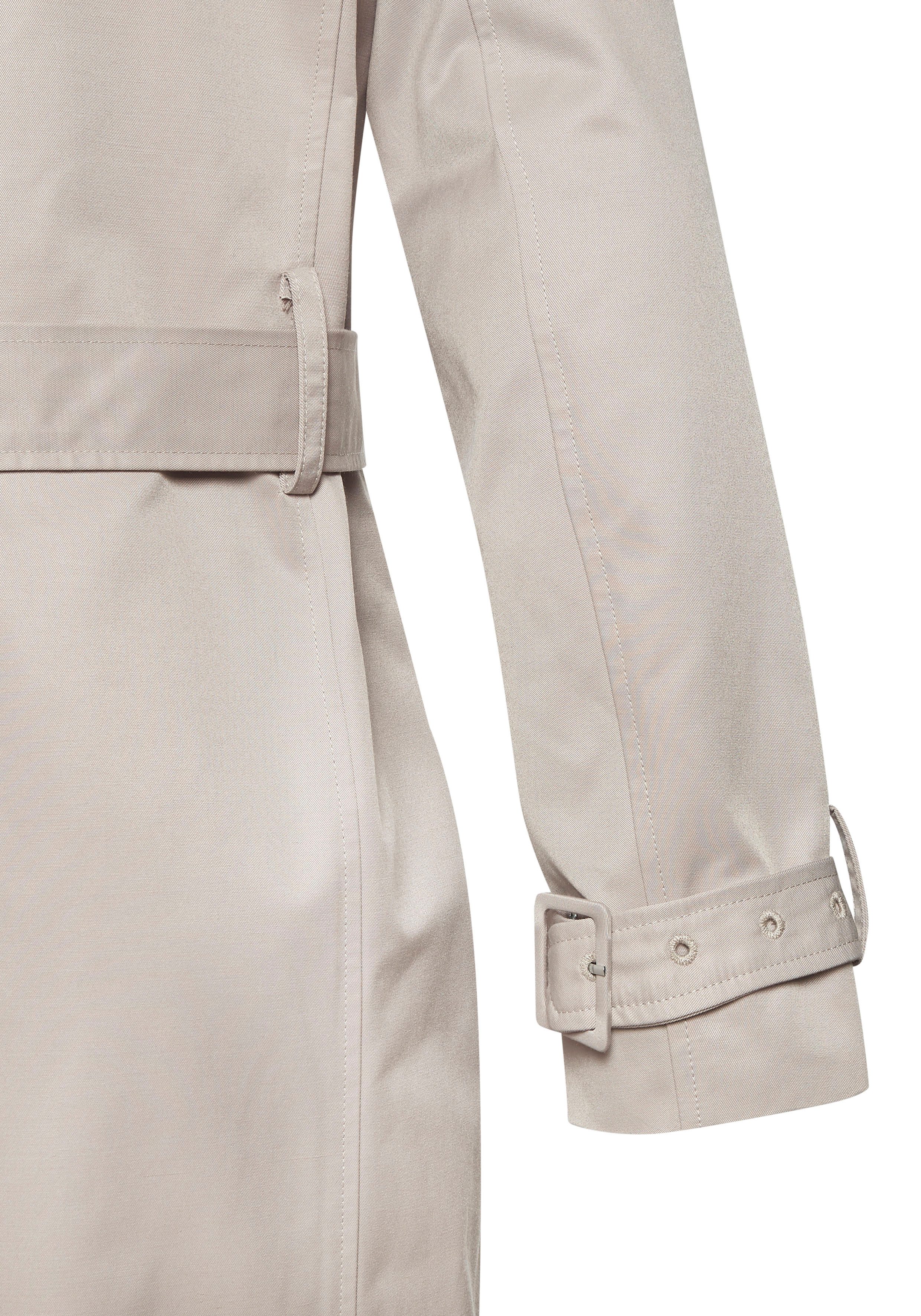 Lascana Trenchcoat met pas, onderhoudsvriendelijke materiaalmix
