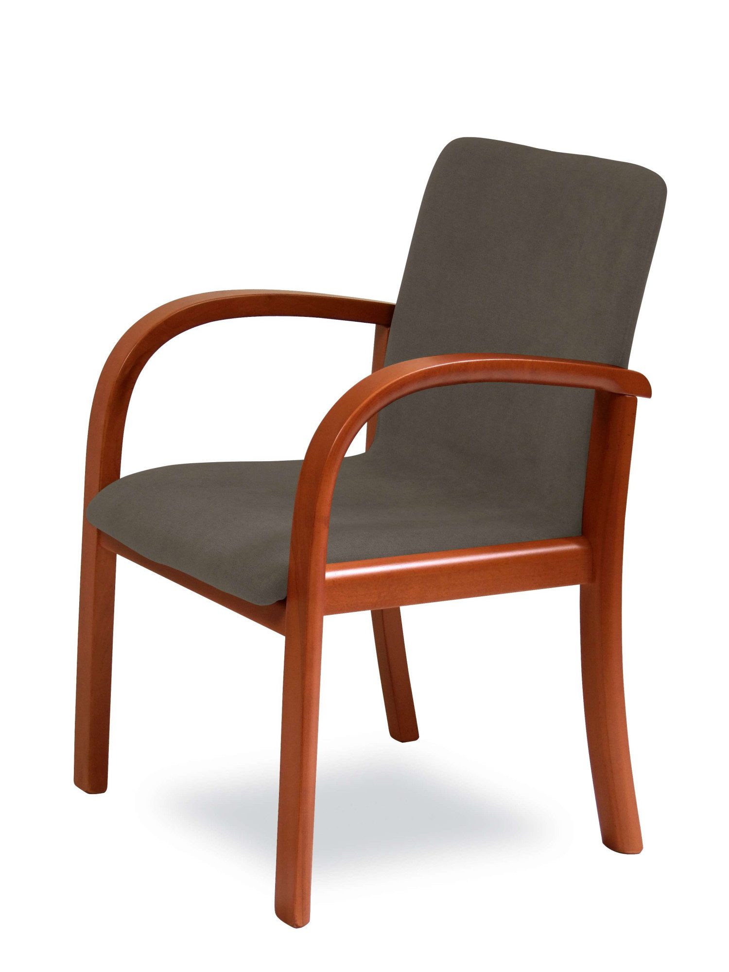 Home affaire Eetkamerstoel LINA707 Extra-comfort, vlekbestendig weefsel, massief hout (1 stuk)