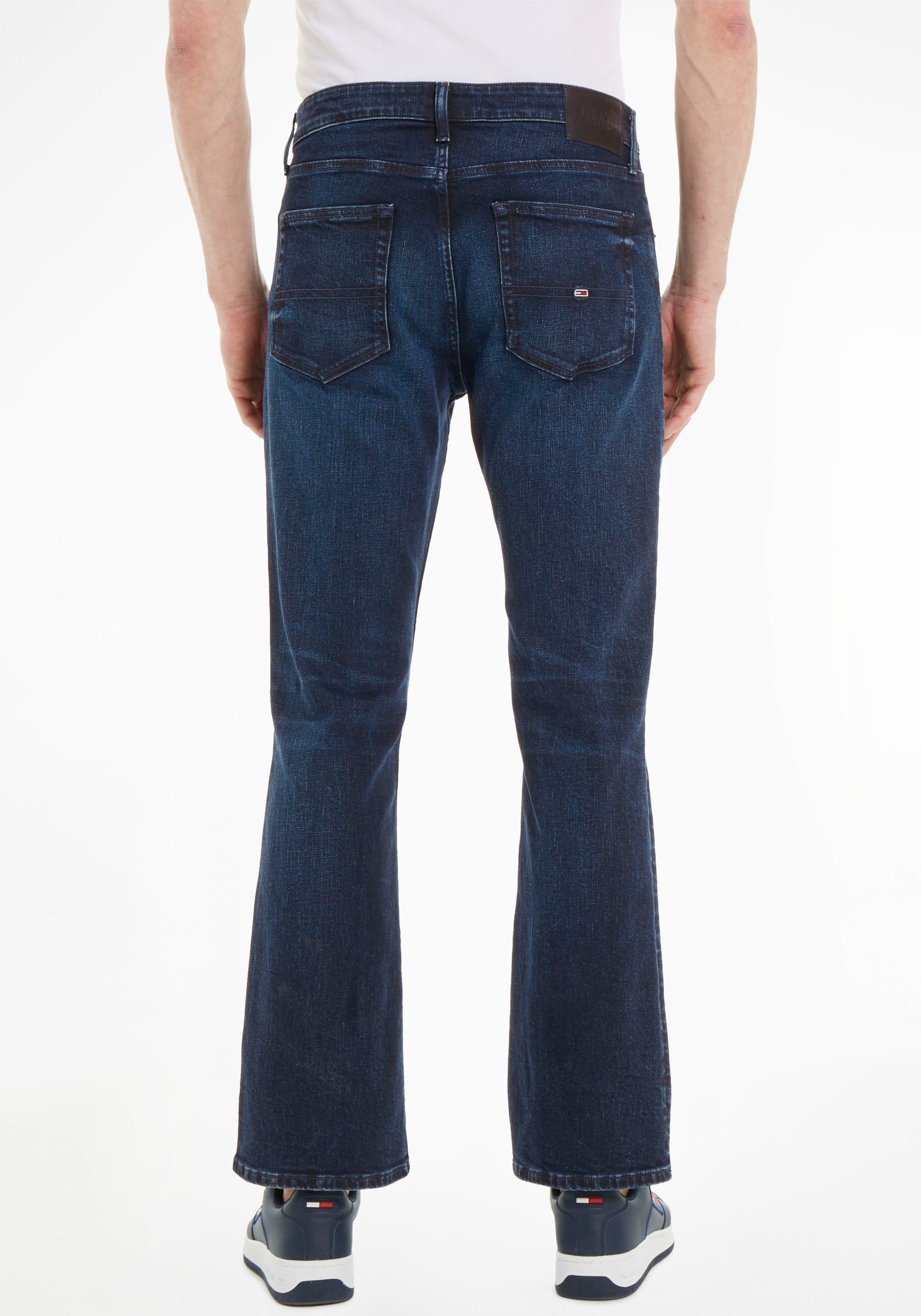 TOMMY JEANS Slim fit jeans SCANTON Y SLIM met tommy jeans knoop & studs