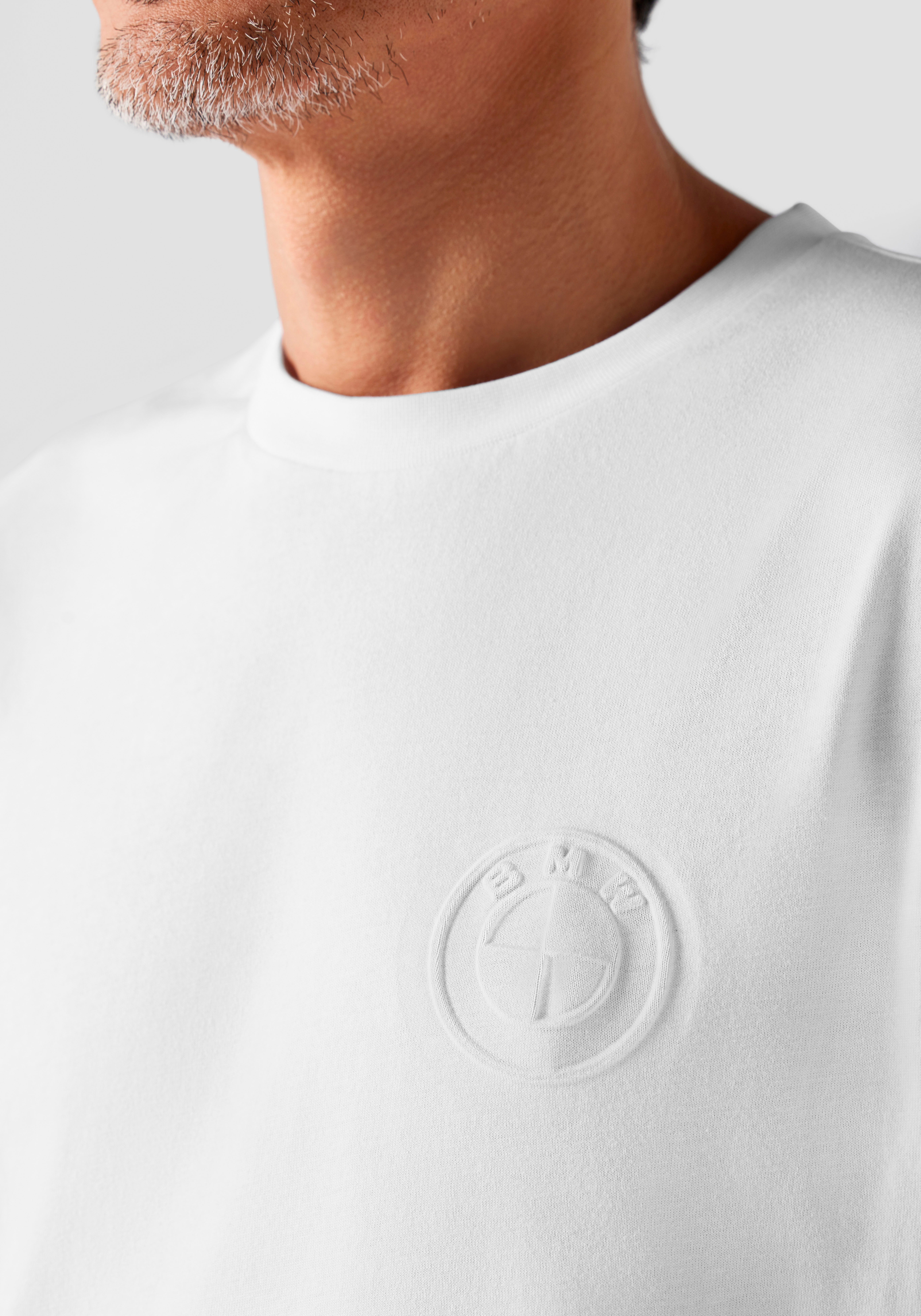 BMW Oversized shirt met logoborduring op borsthoogte