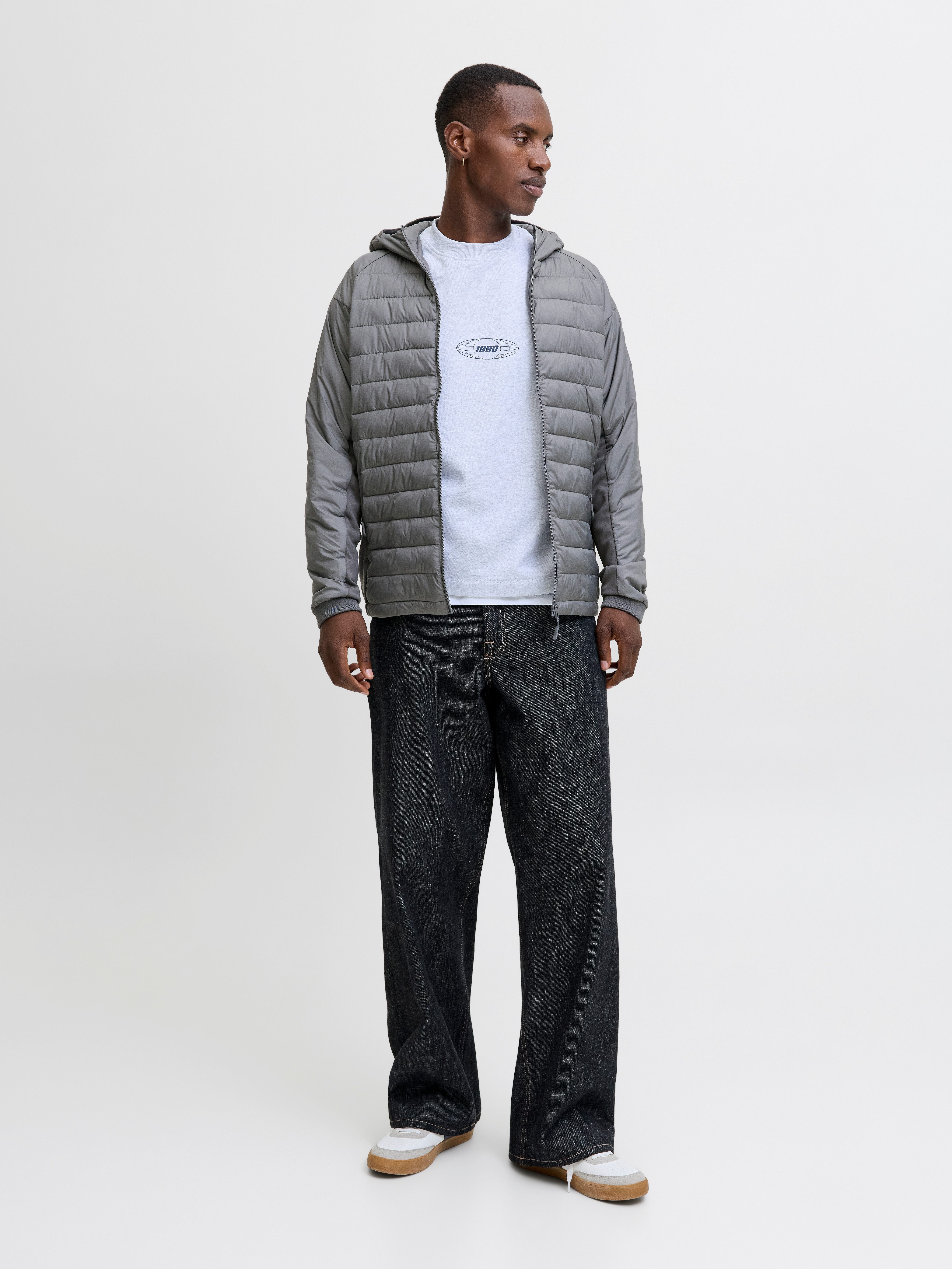 Jack & Jones Gewatteerde jas JJESTATE HYBRID JACKET NOOS